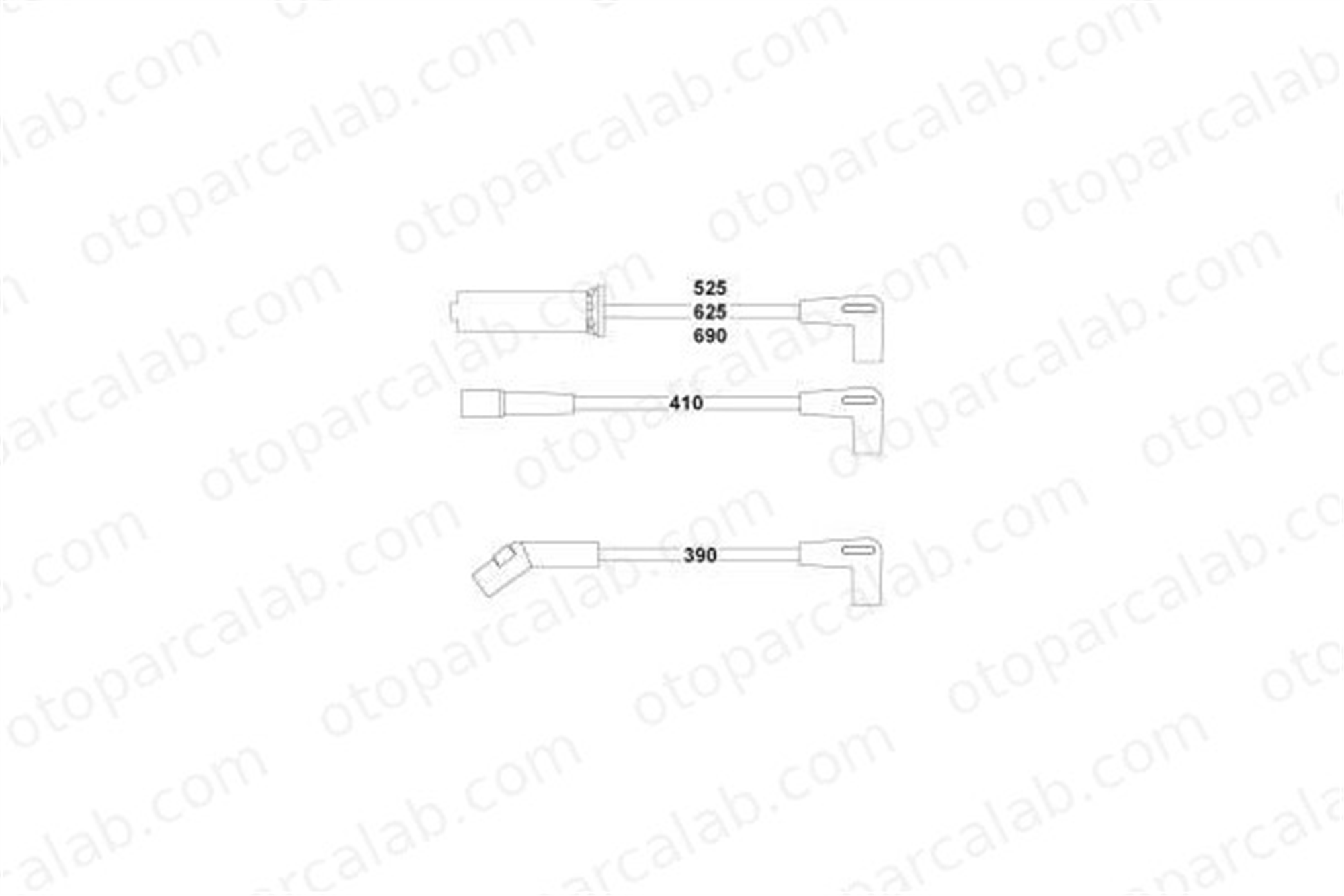 HELLUX HBK3375 Buji Kablosu DAEWOO NEXIA NEXIA Sedan NP1332 NP1147A