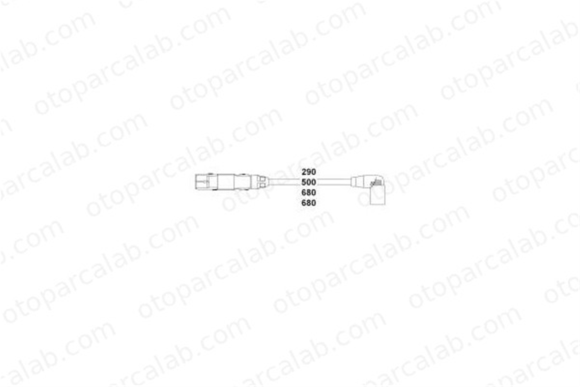 HELLUX HBK3406 Buji Kablosu SKODA OCTAVIA I Combi OCTAVIA I 6A905409A 6A905409E