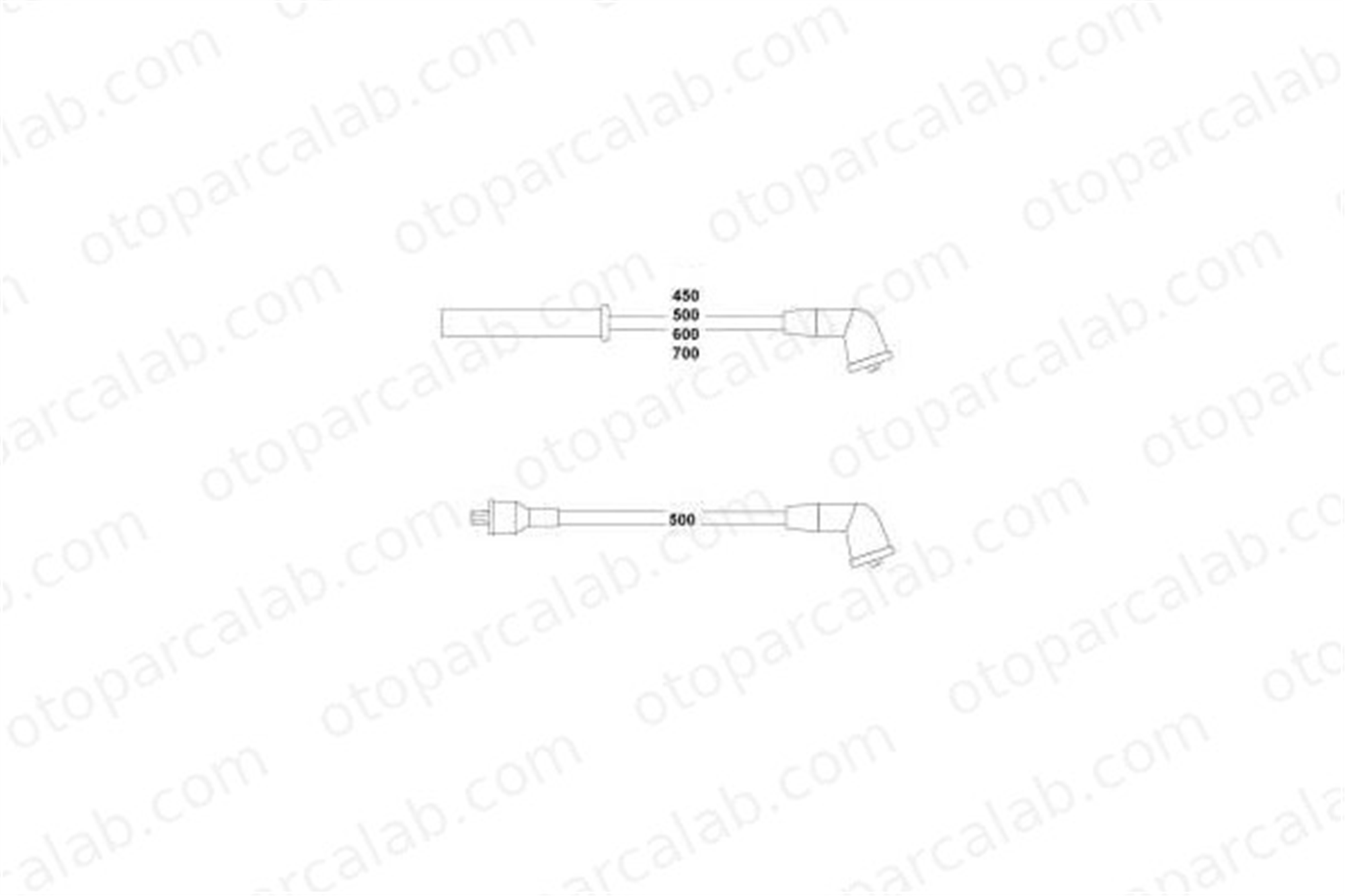 HELLUX HBK3539 Buji Kablosu MAZDA 323 C IV 323 F IV 8BBE18140 18119A