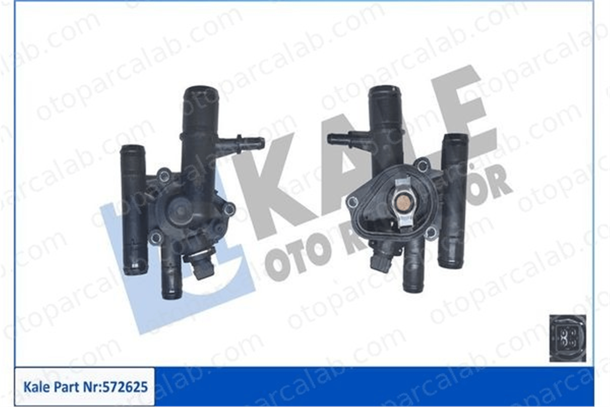 HELLUX HTR.251016 Termostat Gövdesi RENAULT LAGUNA II Grandtour LAGUNA II 11060AW300 1106100QAD