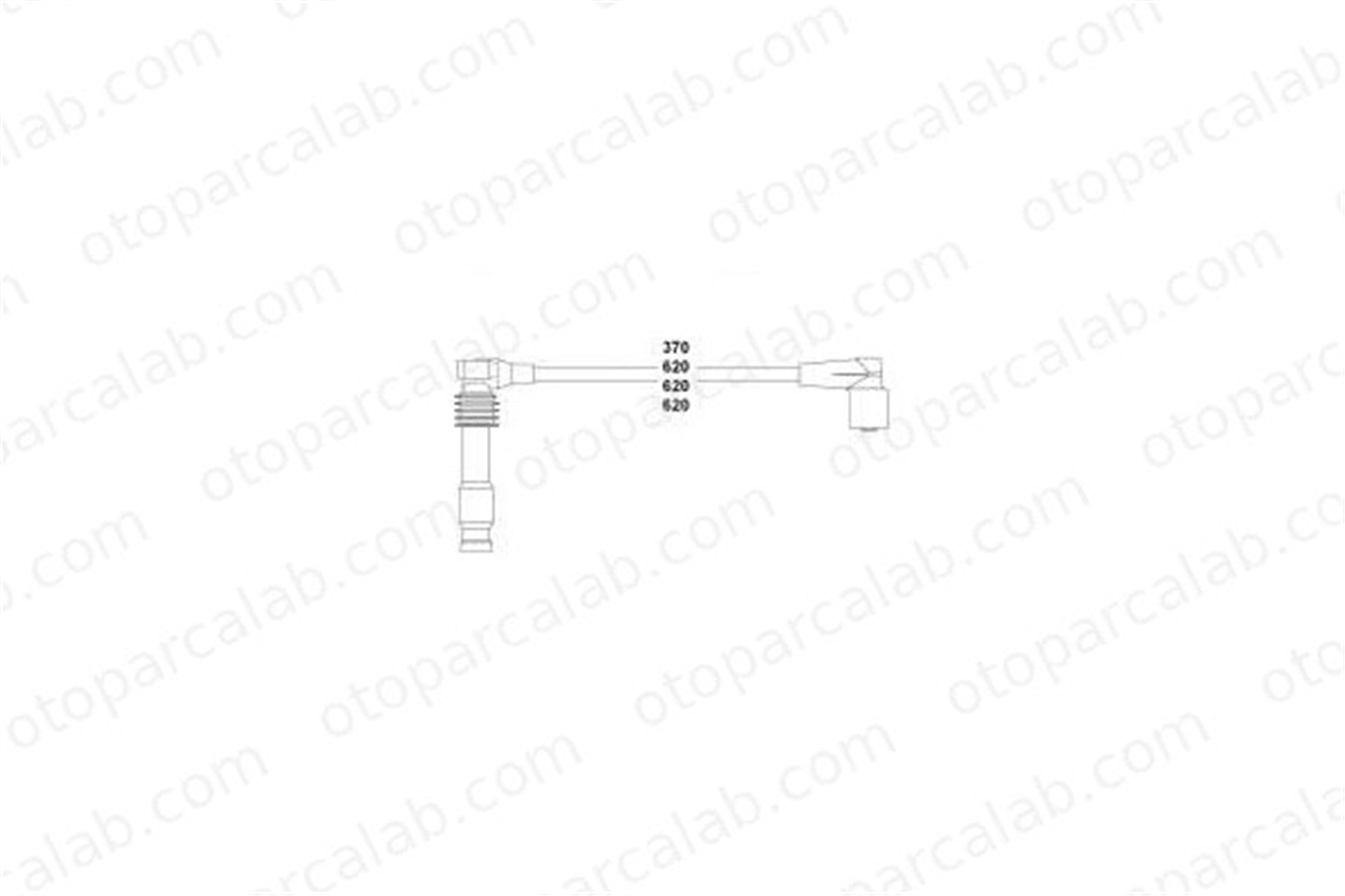 HELLUX LPG3254 Buji Kablosu OPEL ASTRA F Station wagon ASTRA G Hatchback 1612561 90543259