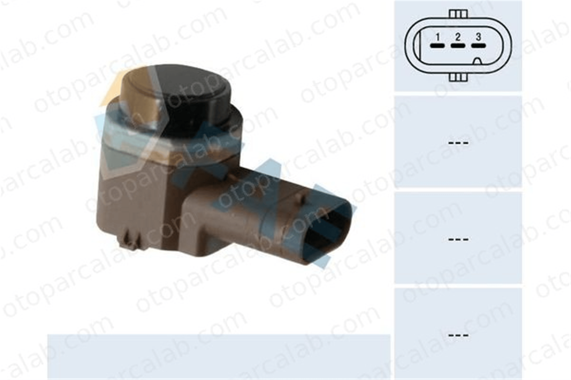 HERTH BUSS 70699135 Park Sensörü HERTH+BUSS 70699135 BMW 5 Gran Turismo X3 66209270491 4H0919275