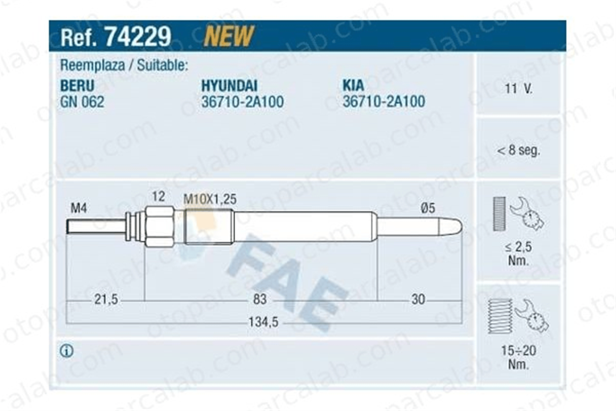 HYUNDAI ORJINAL 367102A200 Isıtma Bujisi HYUNDAI GETZ MATRIX 367102A100
