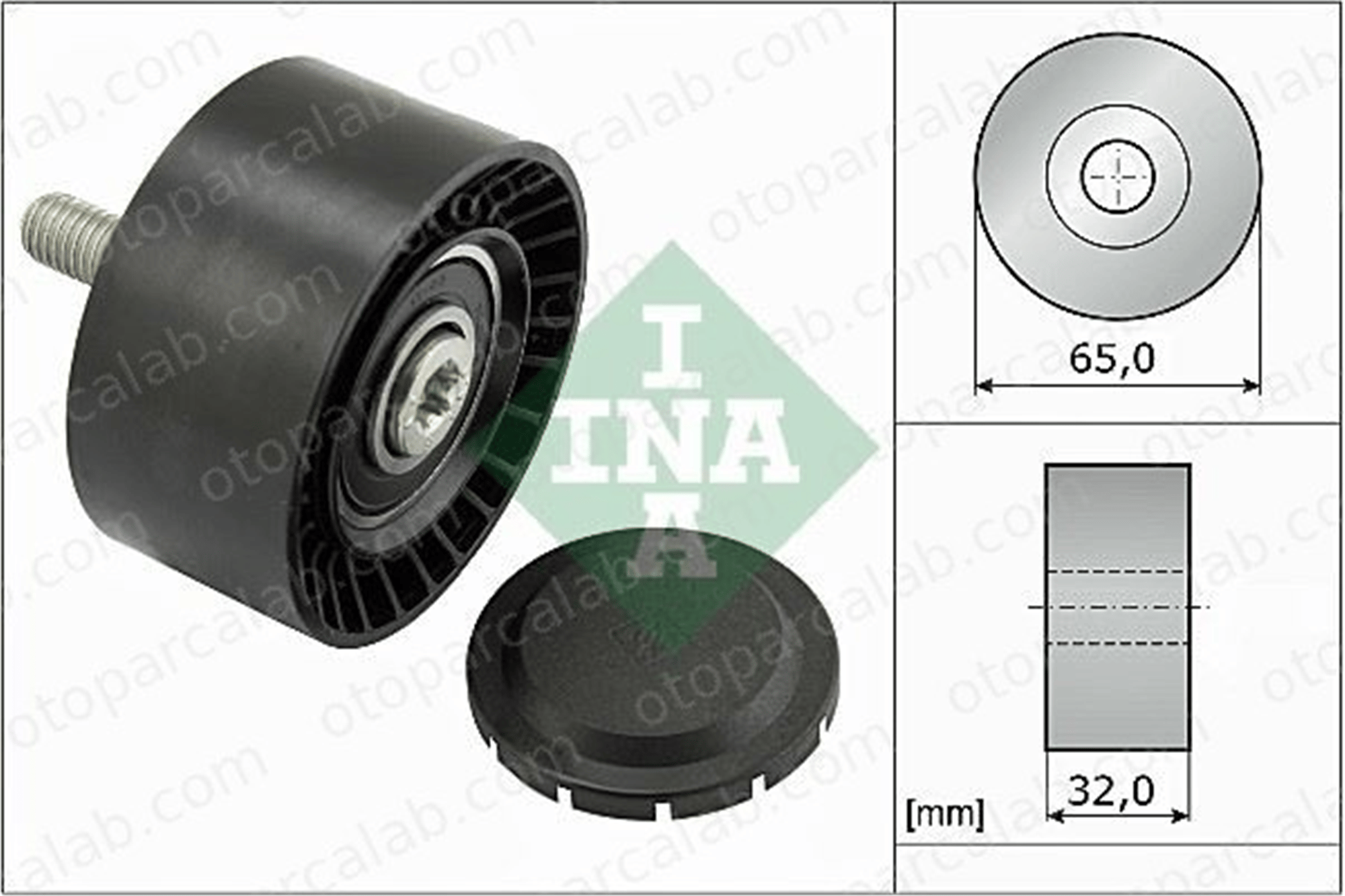 INA 532 0660 10 Triger Gergi Rulmanı BMW 3 4 Coupe 11288604438 11287589361