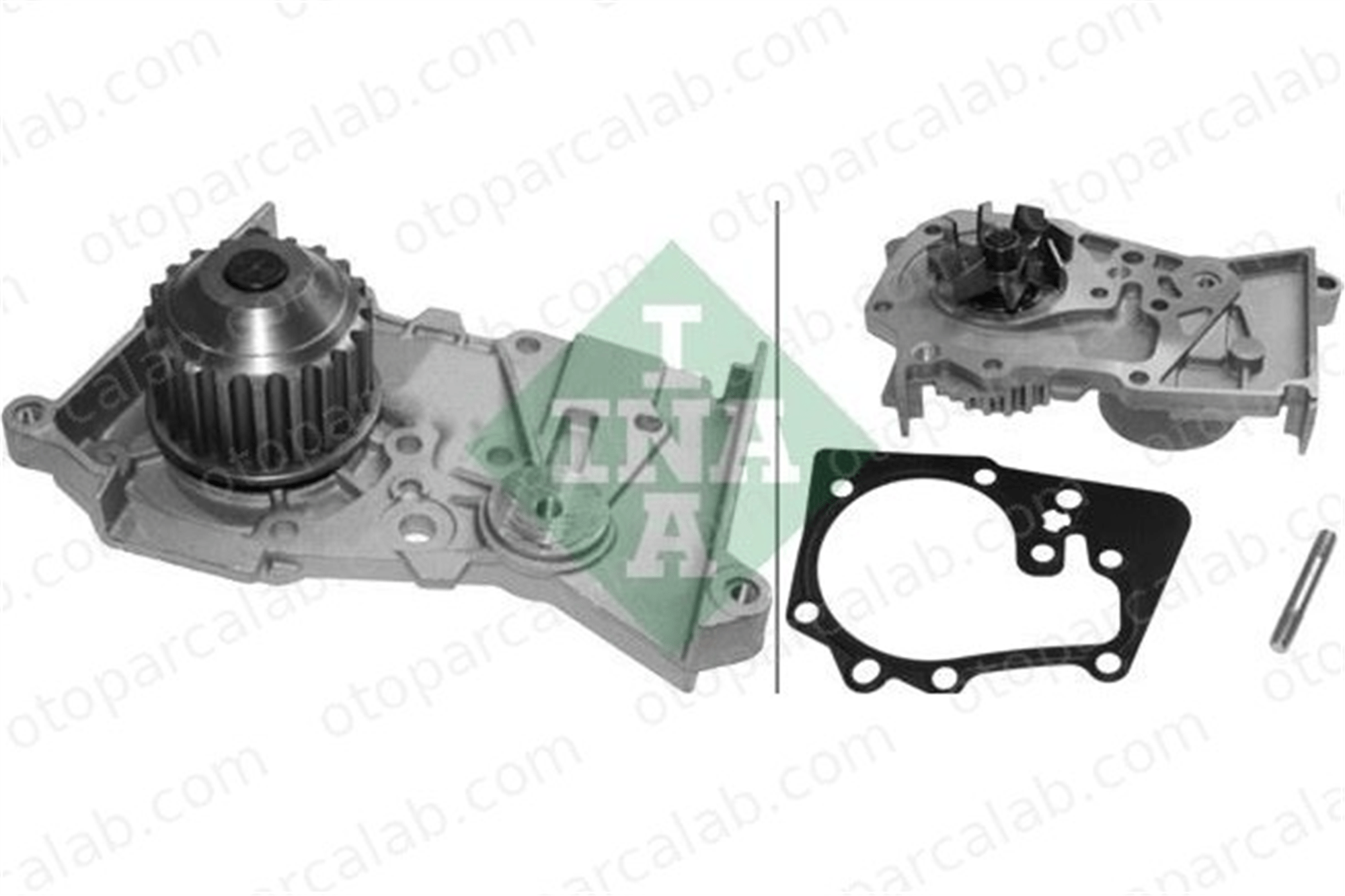 INA 538 0375 10 Devirdaim Su Pompası RENAULT SANDERO/STEPWAY I MEGANE II Sedan 210105296R 210100753R