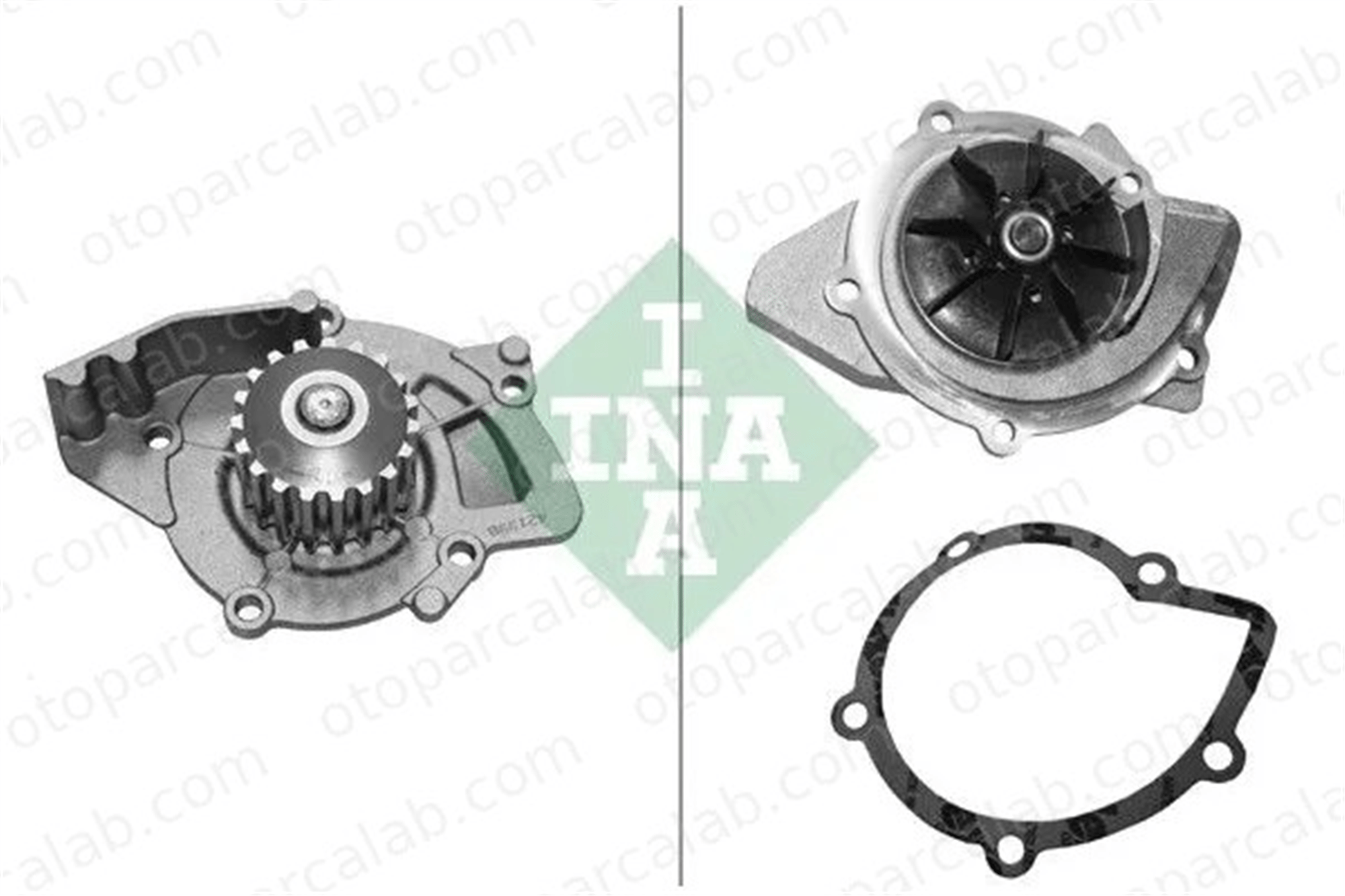 INA 538 0428 10 Devirdaim Su Pompası FORD GALAXY II MONDEO IV 3M5Q8591EA 1609402180