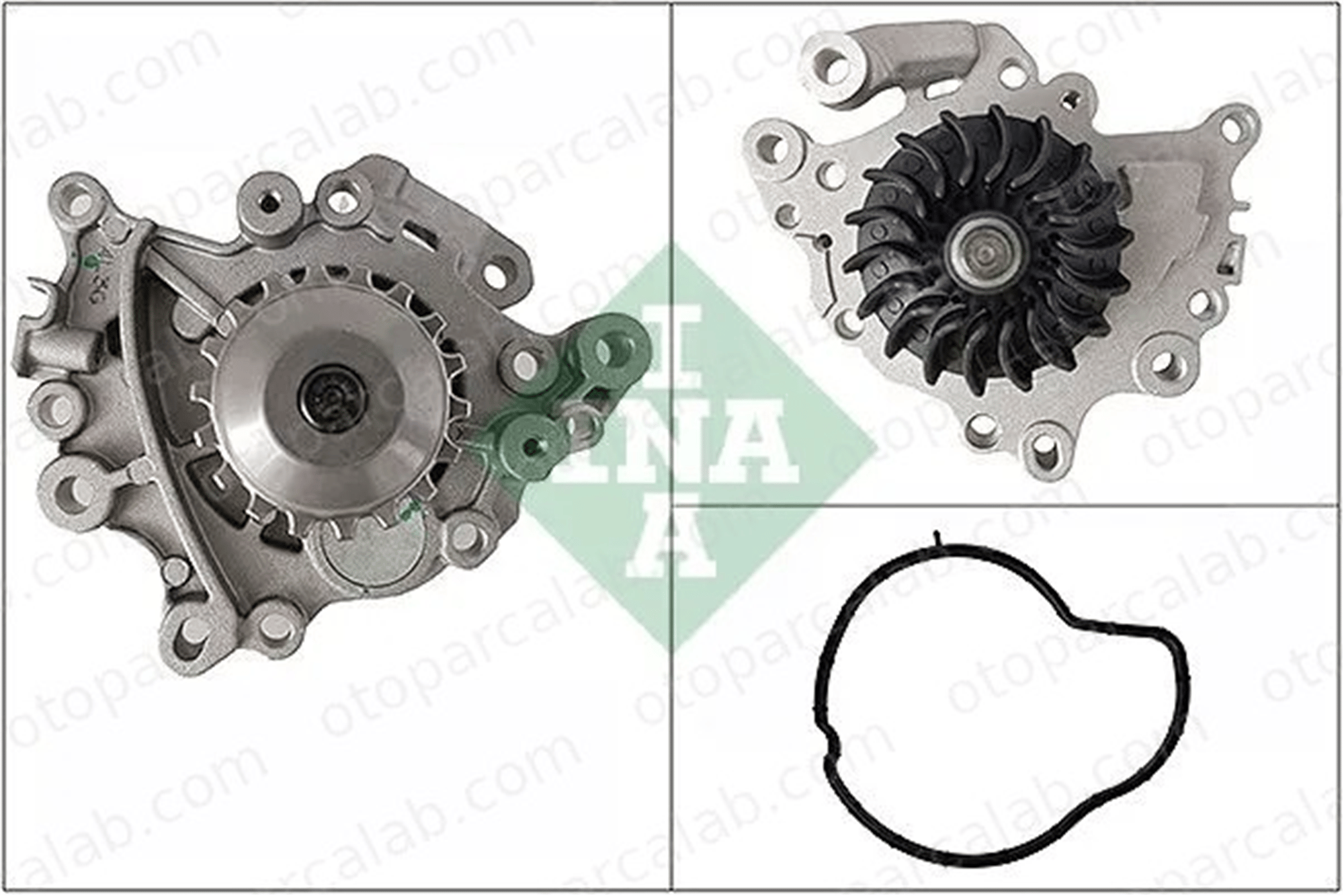 INA 538 0882 10 Devirdaim Su Pompası FORD ECOSPORT CITROËN BERLINGO Kasa/büyük limuzin 3557014 1628941780
