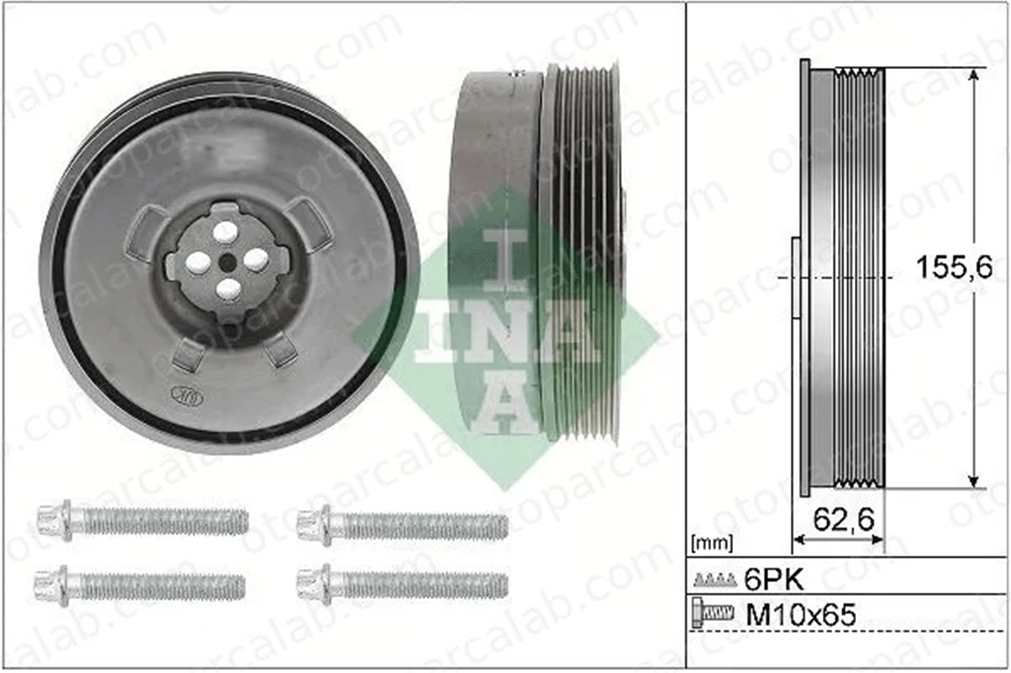 INA 544 0501 20 Krank Kasnak MINI MINI BMW 2 Active Tourer 11238638614 11232384185