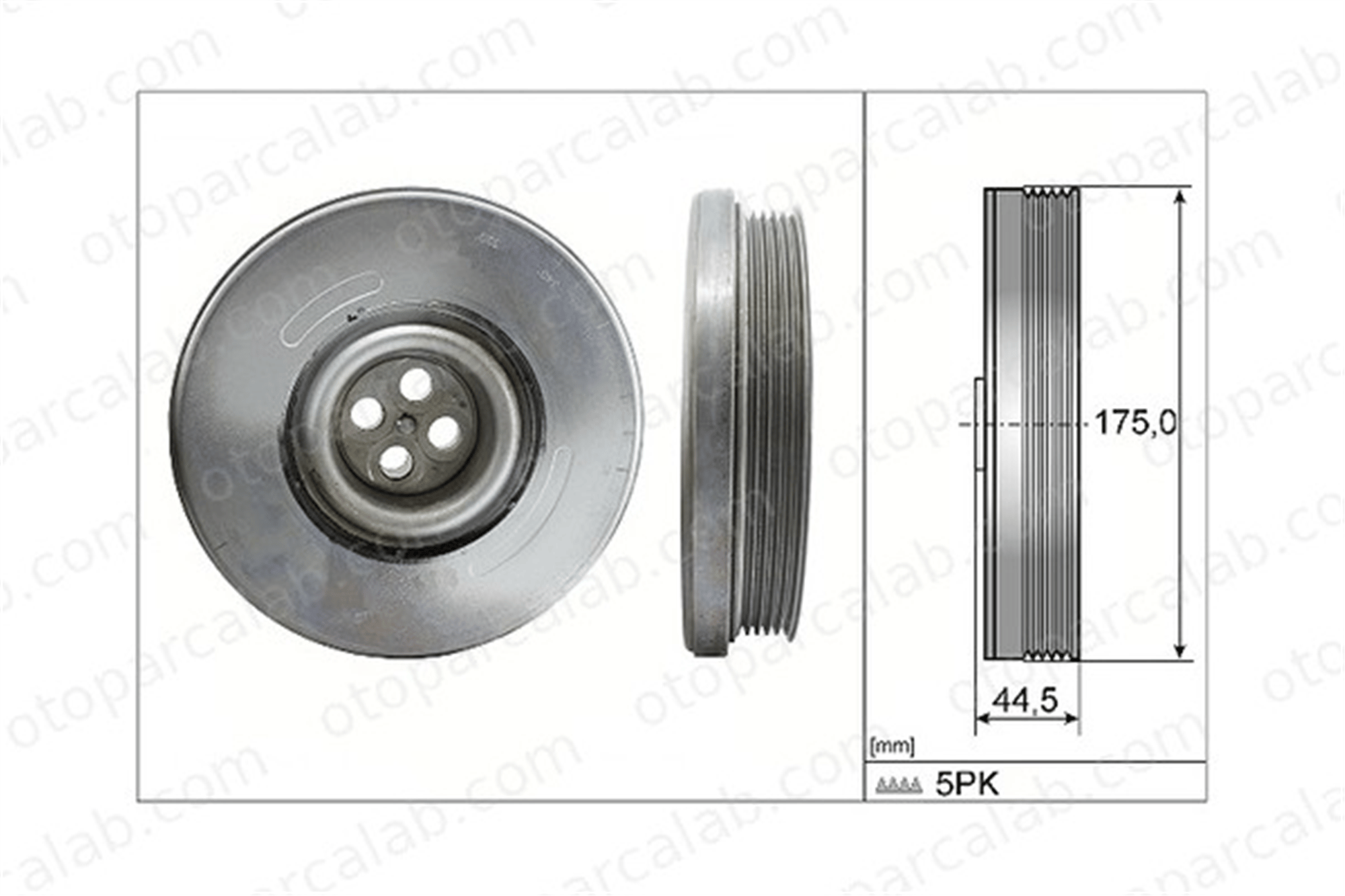 INA 544 0604 10 Krank Kasnak MERCEDES-BENZ CLA Coupe A-SERISI A6510353112 A6510350112