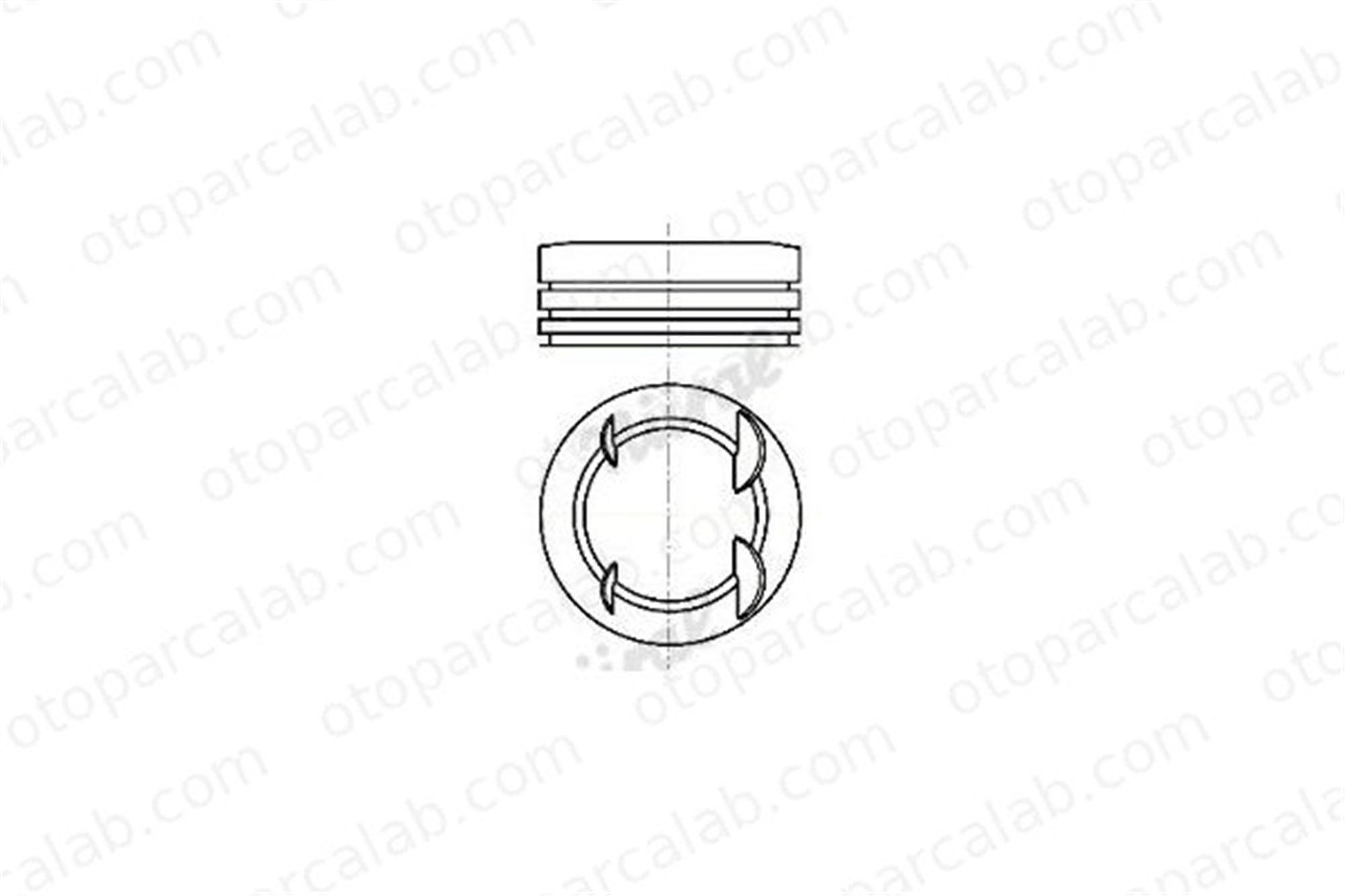 ISS 87-71982-050 Piston (72.20MM-0.50) RENAULT TWINGO III NISSAN MICRA V 120A13899R 1200000Q3S