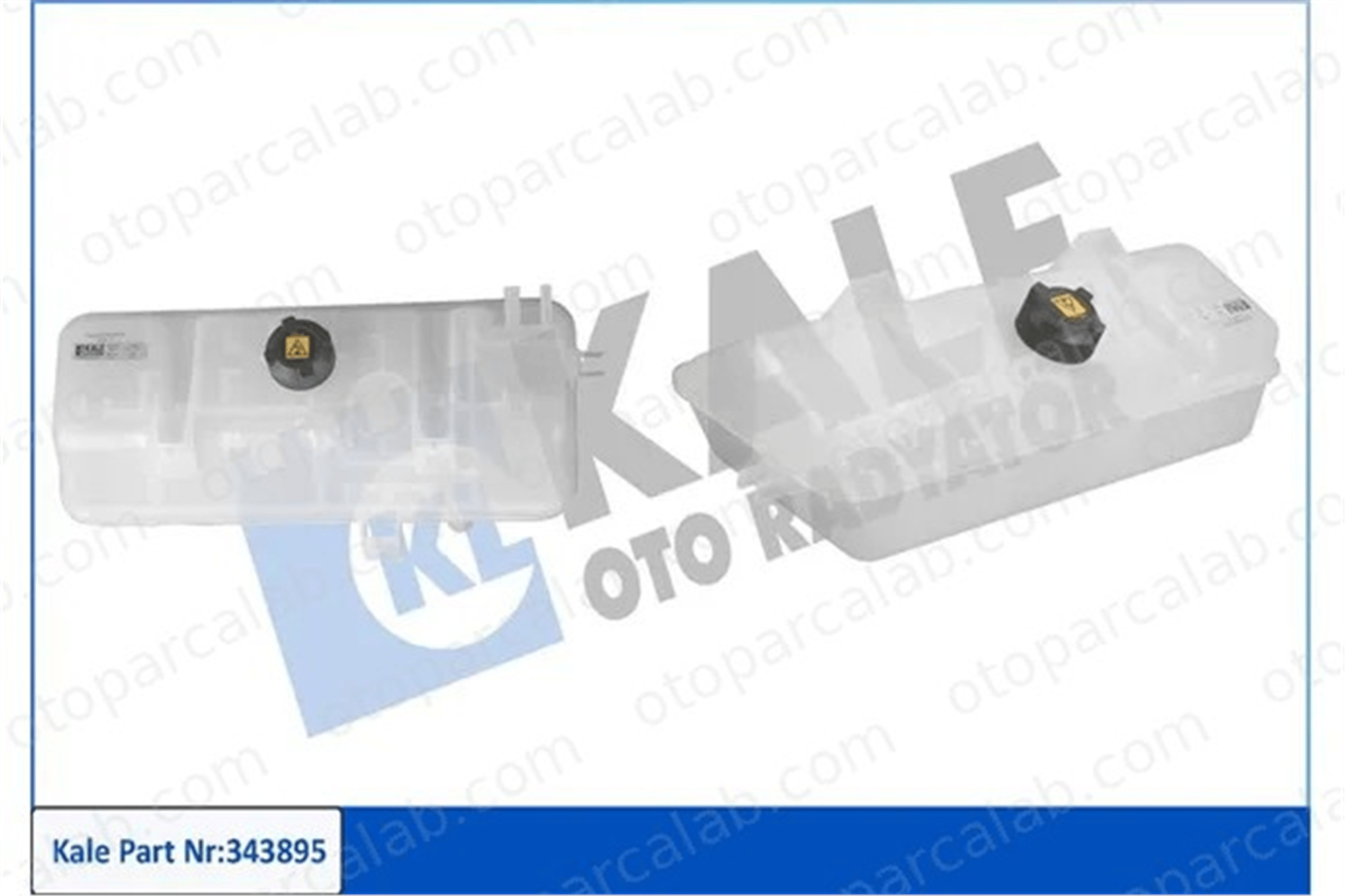 KALE 343895 Radyatör Yedek Su Deposu FIAT DUCATO Panelvan/Van DUCATO Minibüs/Otobüs 1323J7 1348734080