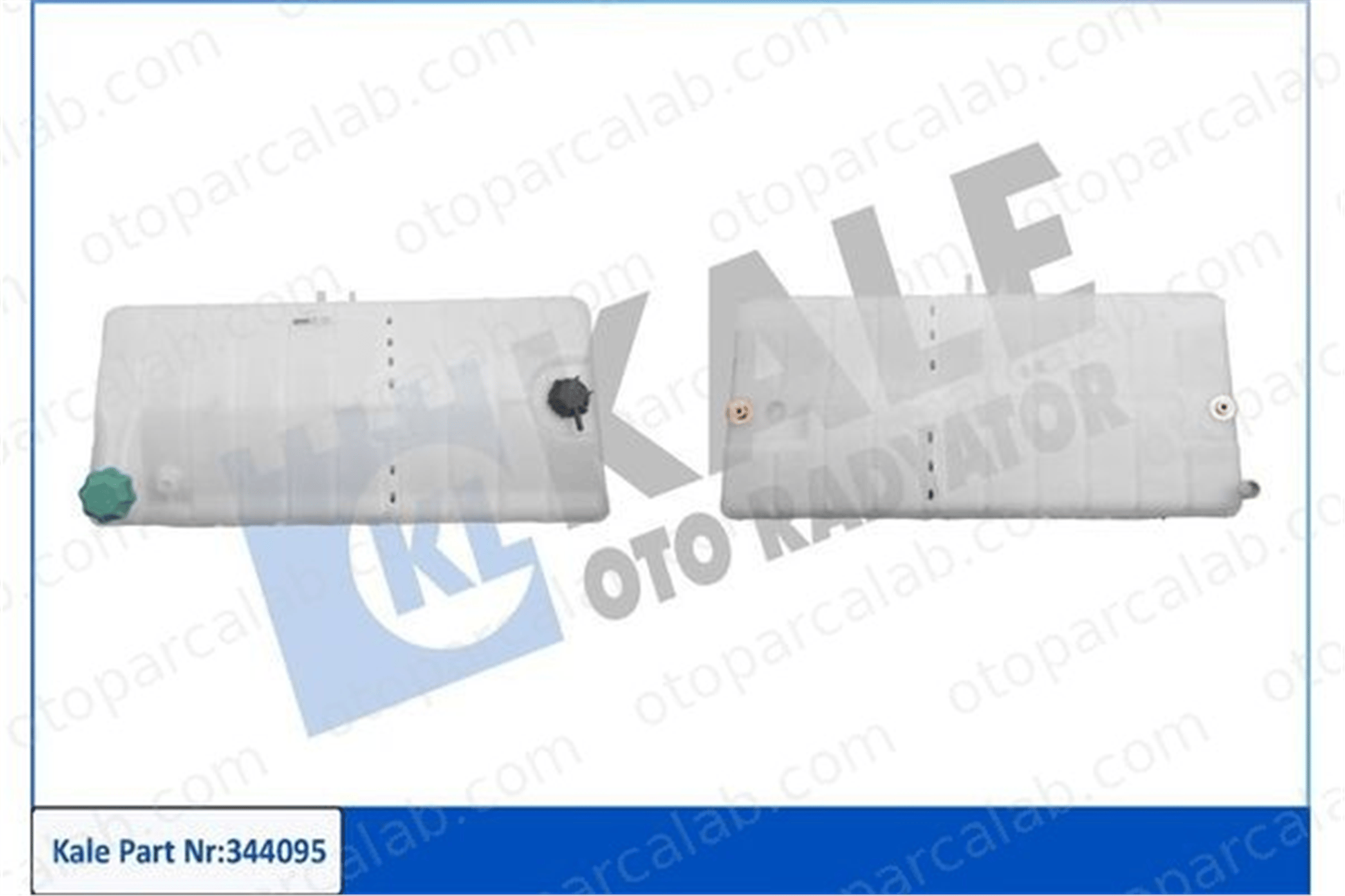 KALE 344095 Radyatör Yedek Su Deposu MAN F90 TGS I 10337944 11117081