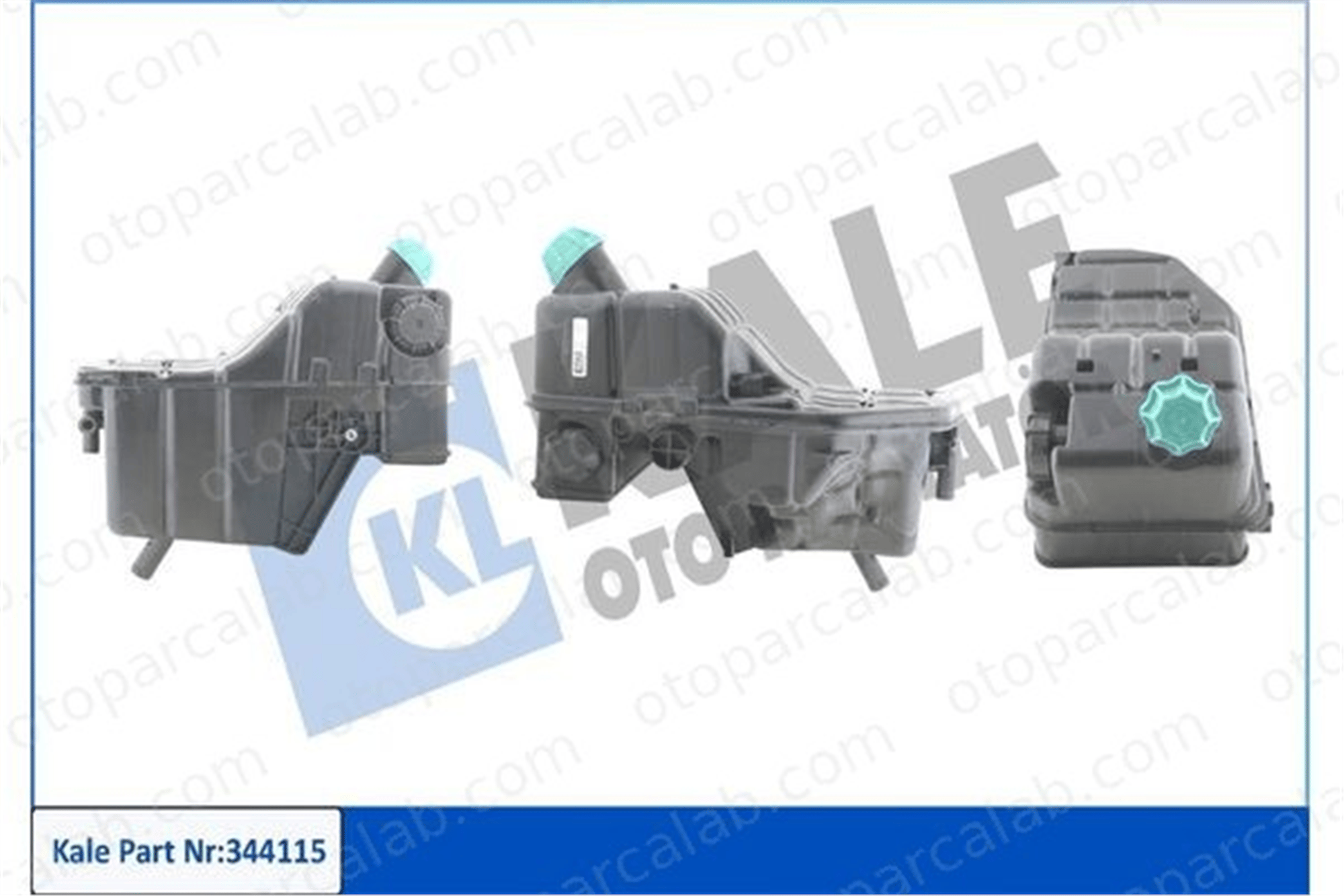 KALE 344115 Radyatör Yedek Su Deposu MERCEDES-BENZ AROCS ACTROS MP4 / MP5 5003149 0005003149
