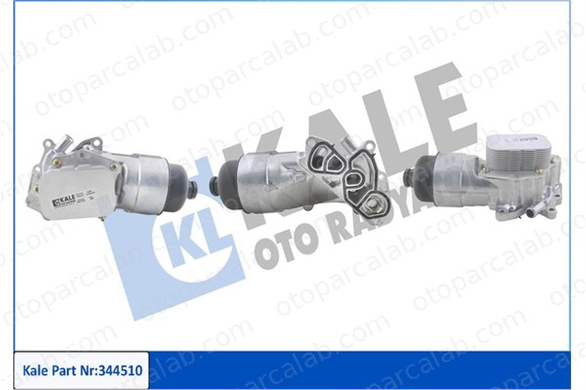 KALE 344510 Motor Yağ Soğutucu CITROËN C3 I FORD FIESTA VI AV6Q6L625AA 1103N9