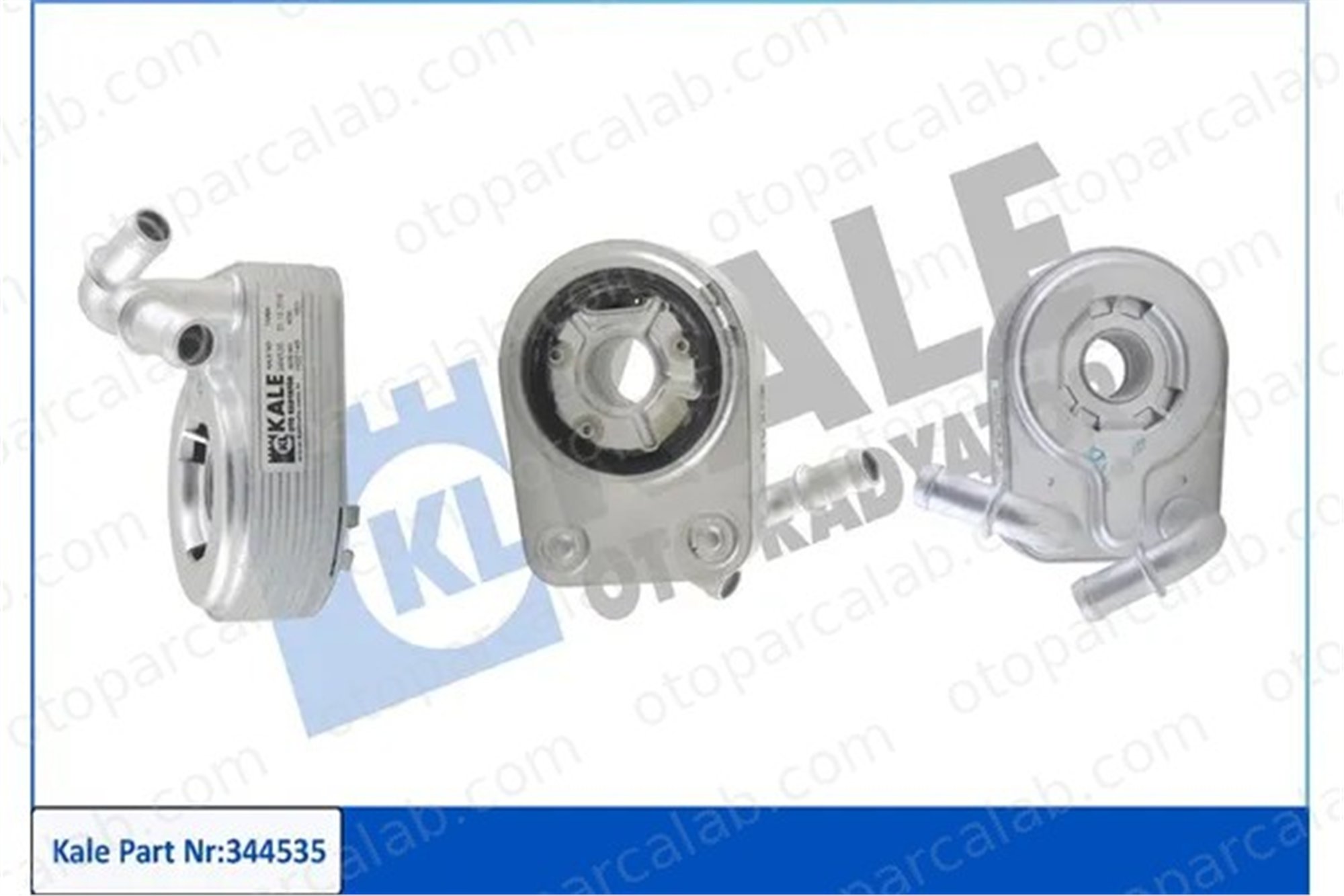 KALE 344535 Motor Yağ Soğutucu FIAT STILO STILO Multi Wagon 55180933 55186217