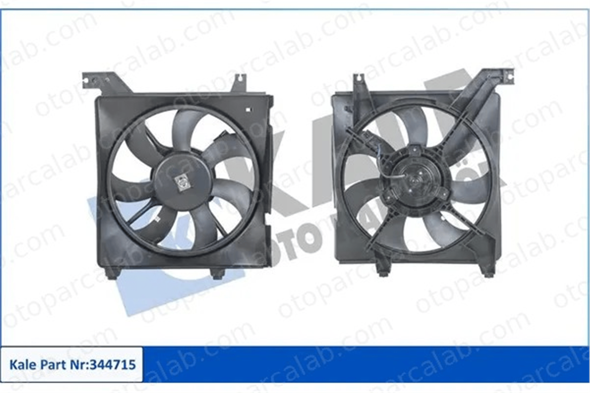 KALE 344715 Radyatör Fan ve Motoru HYUNDAI ELANTRA III Sedan ELANTRA III 253802D000 232312D000