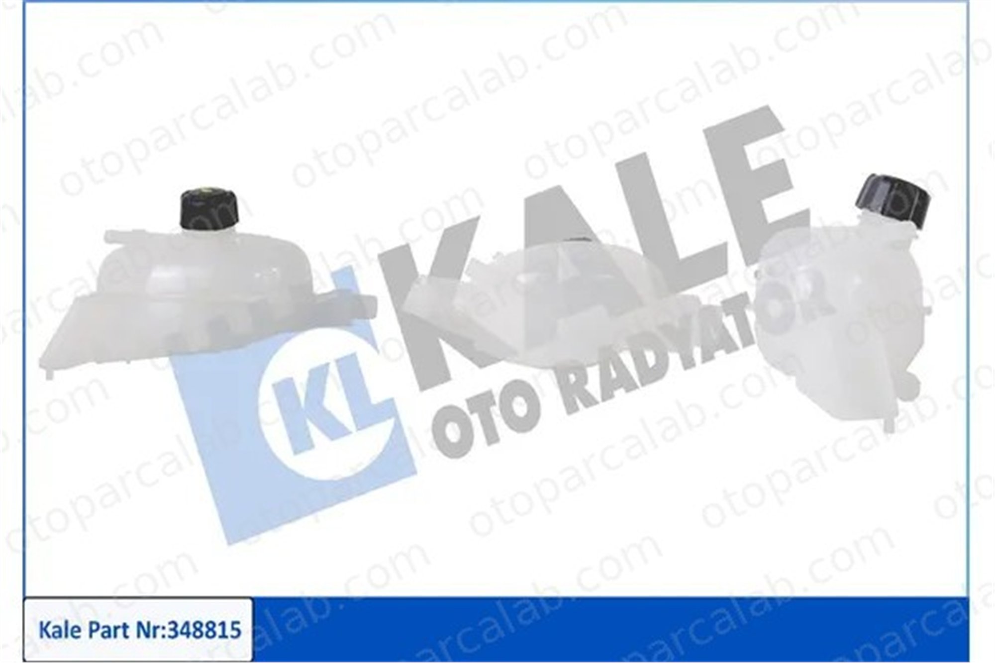 KALE 348815 Radyatör Yedek Su Deposu RENAULT MASTER III Panelvan/Van MASTER III Platform şasi 217100015R