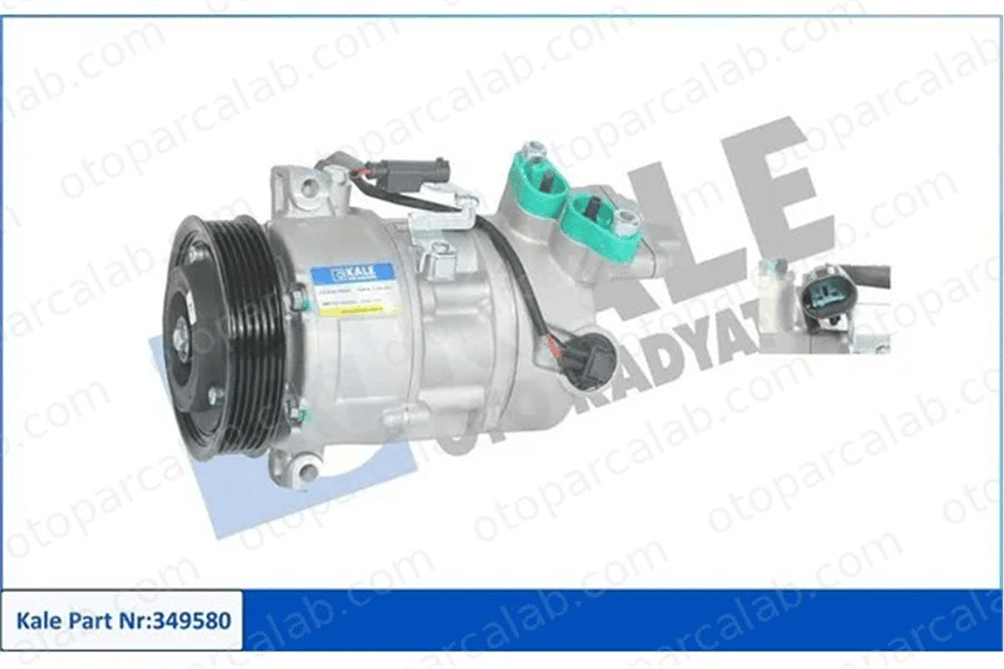 KALE 349580 Klima Kompresörü BMW 1 3 349580 6915380