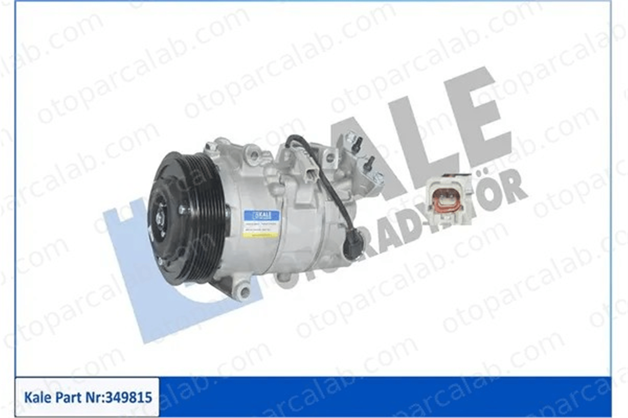 KALE 349815 Klima Kompresörü RENAULT MEGANE III Coupe MEGANE III Grandtour 8200956574 7711497391