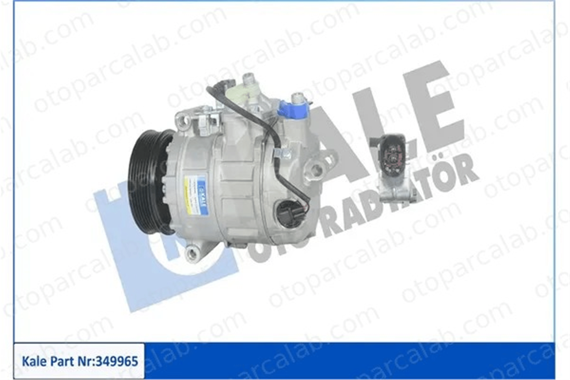 KALE 349965 Klima Kompresörü AUDI A4 B6 A4 B6 Avant 349965 4B0260805H