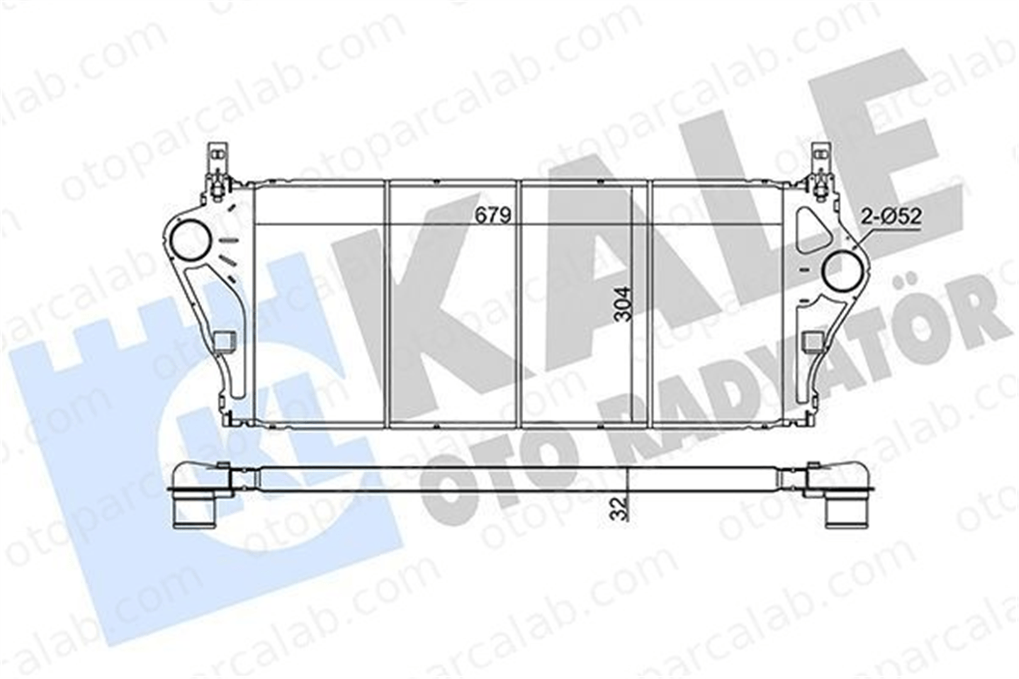 KALE 352275 Turbo Radyatörü RENAULT LAGUNA II Grandtour LAGUNA II 8200008761 8200087761