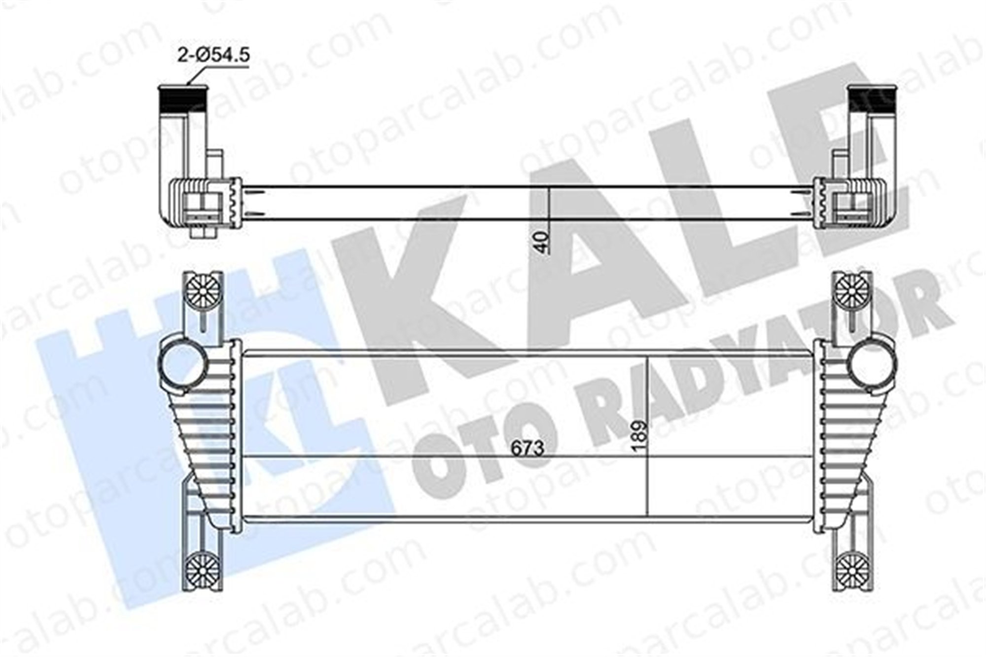 KALE 352325 Turbo Radyatörü FORD RANGER AB399L440AF 5271339