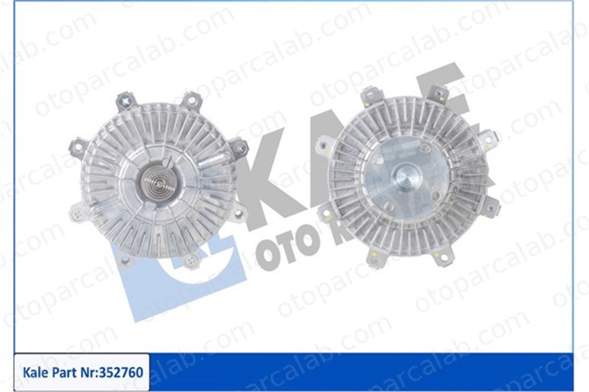 KALE 352760 Soğutma Fanı (Fan Termik) HYUNDAI H100 Panelvan/Van GALLOPER II 2523742560 2523742561
