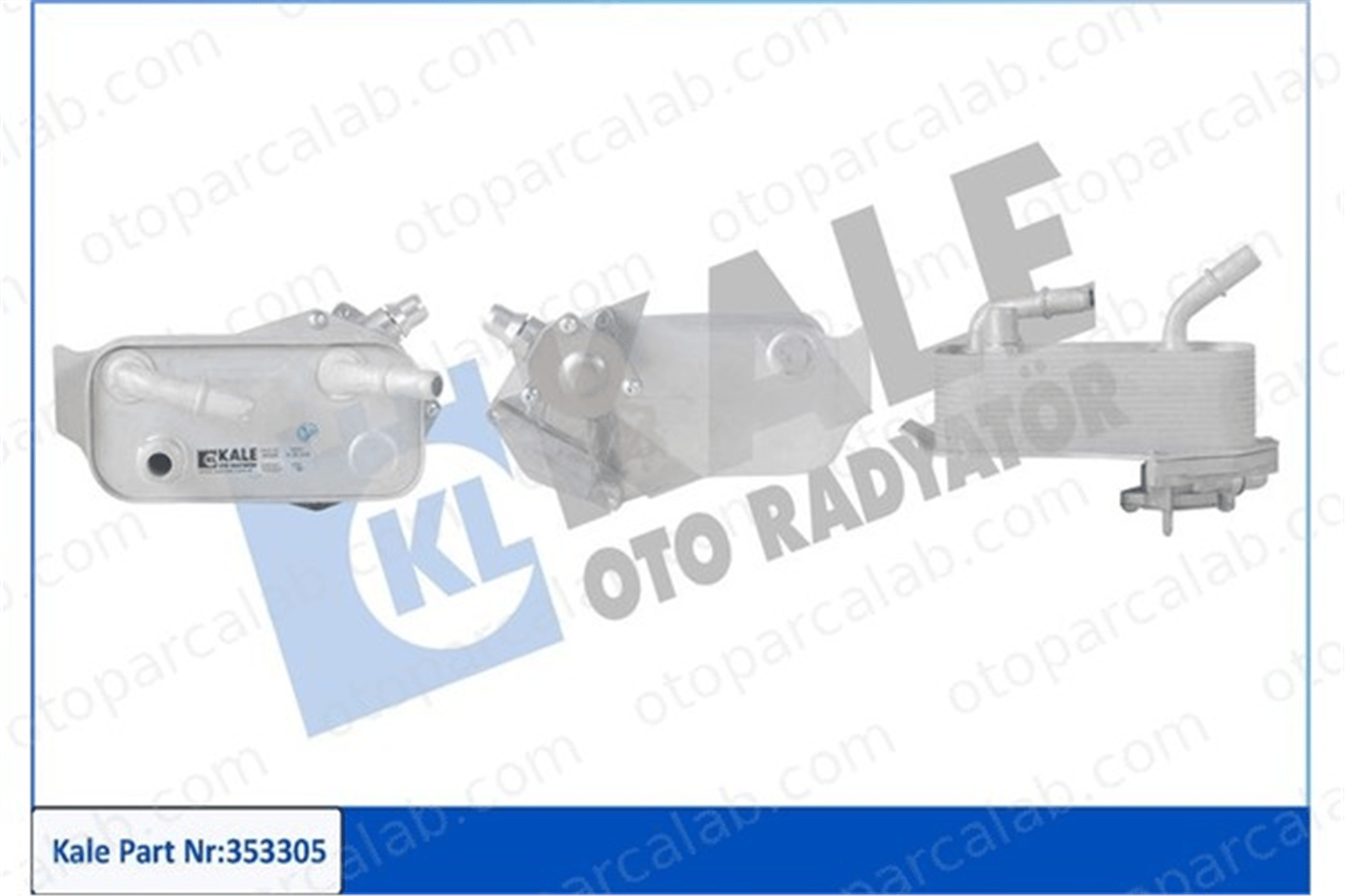 KALE 353305 Şanzıman Yağ Soğutucu BMW 3 Touring 3 17217551647 7551647