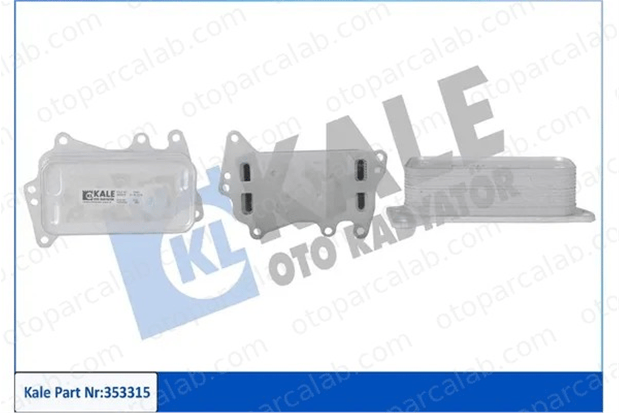 KALE 353315 Şanzıman Yağ Soğutucu BMW 1 3 Touring 11428507627 8507627