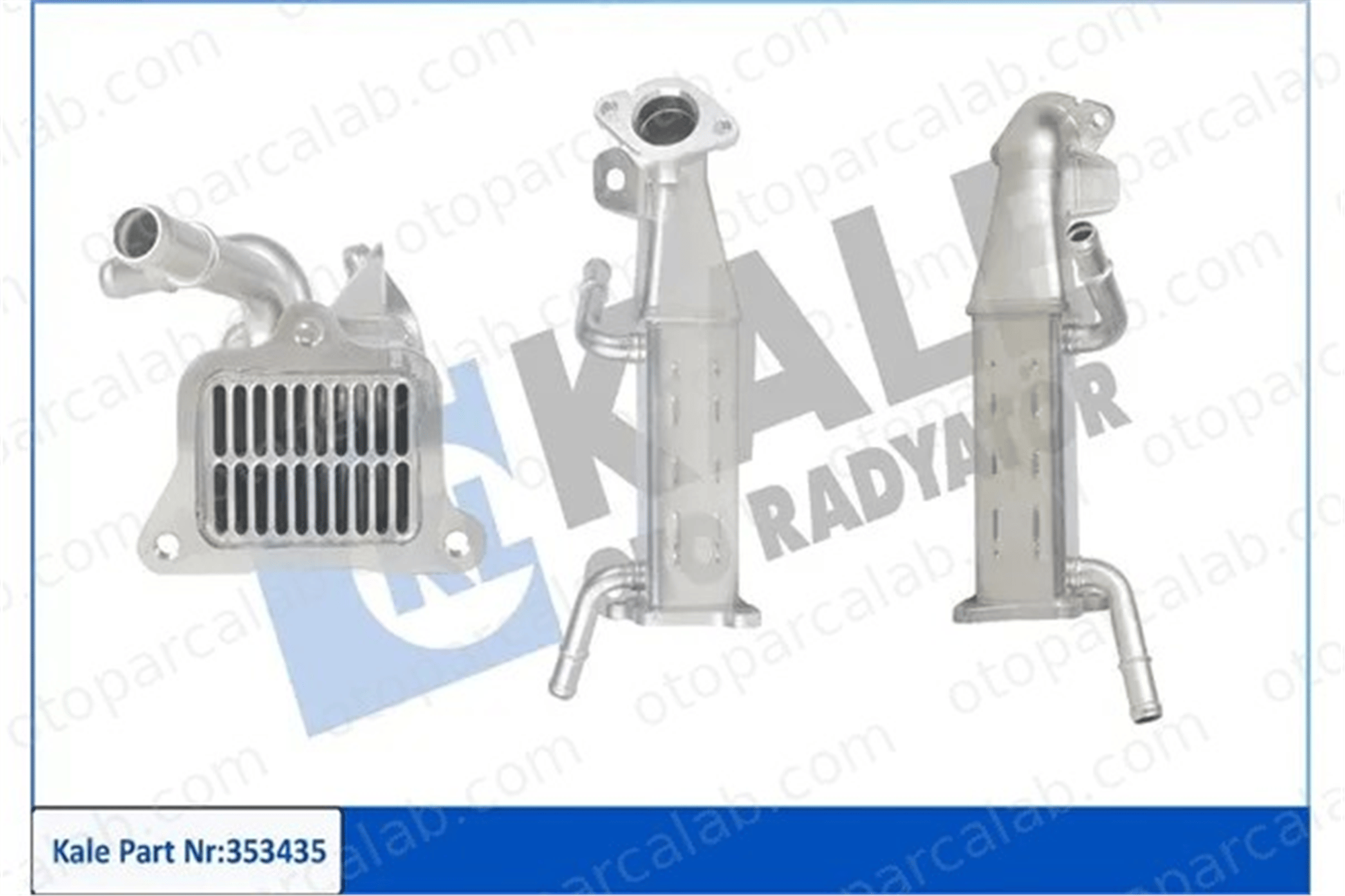 KALE 353435 Egr Soğutucu FORD TRANSIT V363 Panelvan/Van TRANSIT V363 Platform şasi BK2Q9F464BE 9800570780