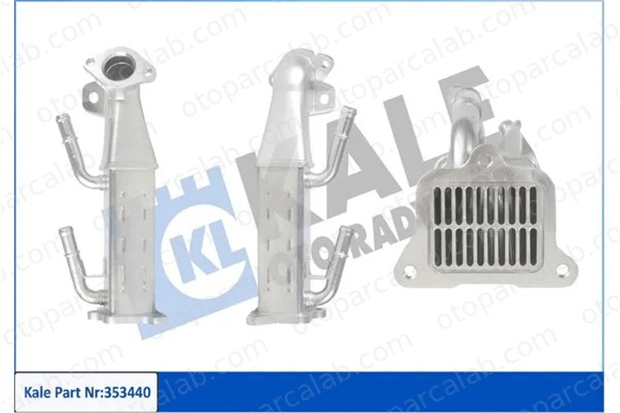 KALE 353440 Egr Soğutucu FORD RANGER TRANSIT Minibüs/Otobüs BK3Q9F464BE LR049203