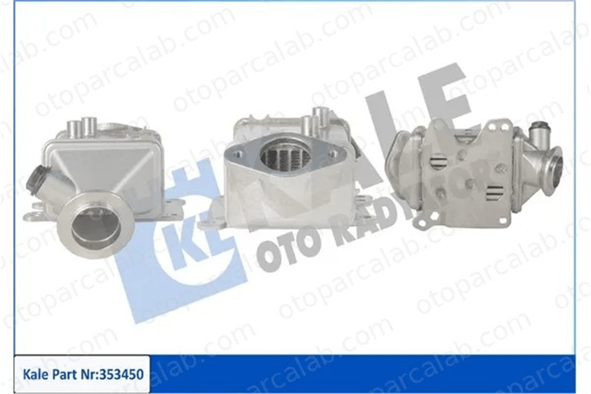 KALE 353450 Egr Soğutucu FIAT DOBLO Cargo FIORINO Kasa/büyük limuzin 55249454 552494540