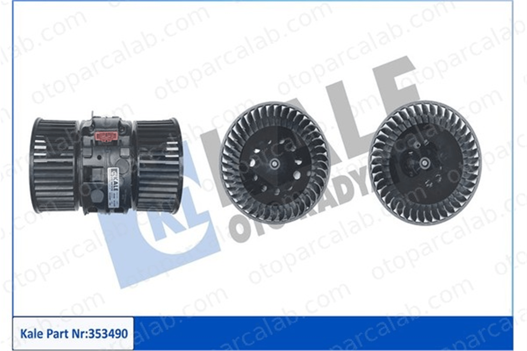 KALE 353490 Kalorifer Motoru RENAULT GRAND SCÉNIC III SCÉNIC III 272109399R 272109961R