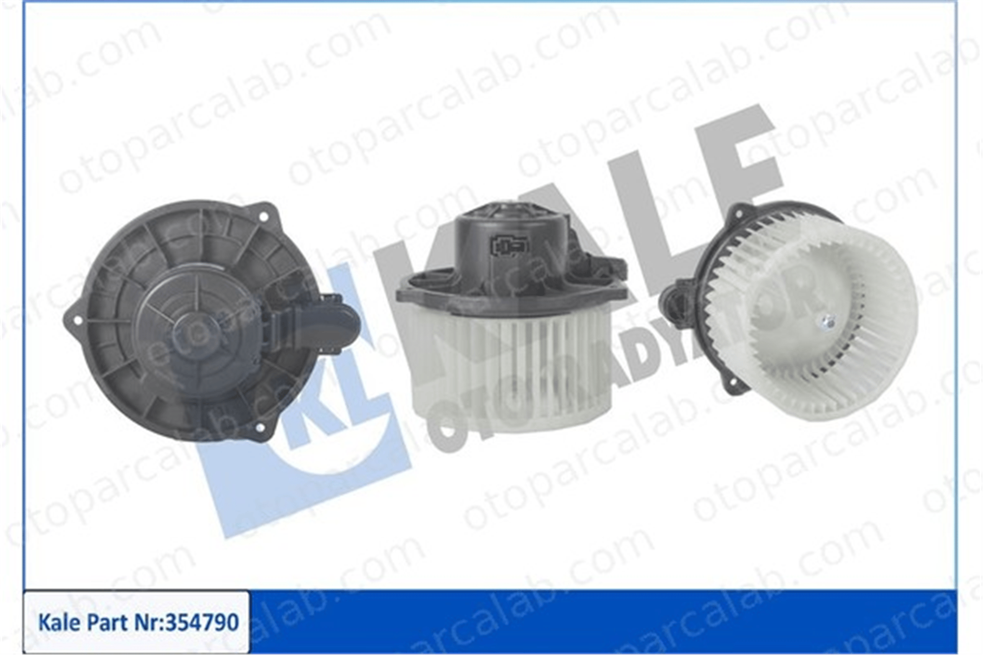 KALE 354790 Kalorifer Motoru FORD RANGER MAZDA BT-50 Pick-up 6M3418527DA 1505611