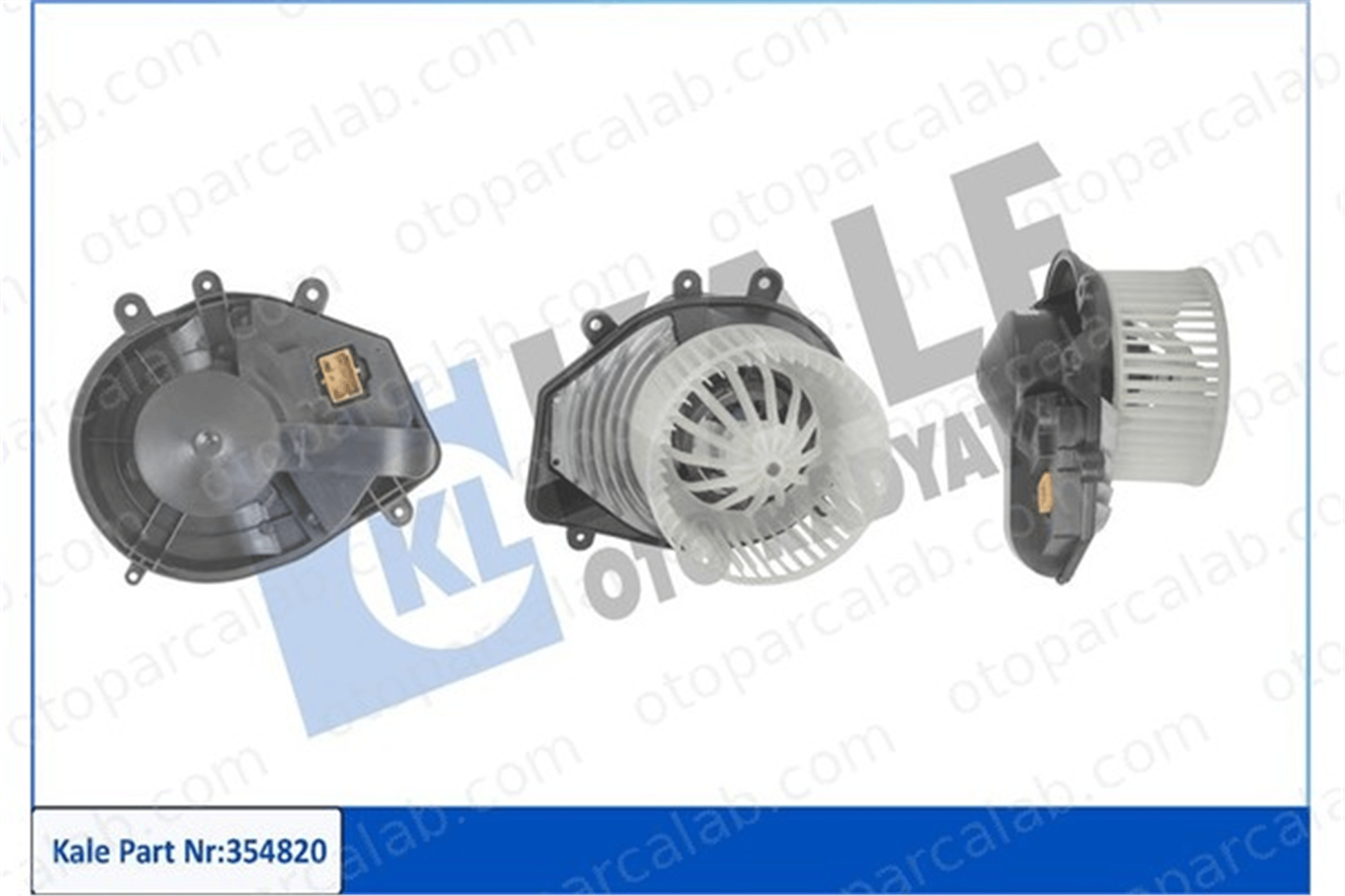 KALE 354820 Kalorifer Motoru AUDI A4 B5 A4 B5 Avant 8D1820021B 8D1820021