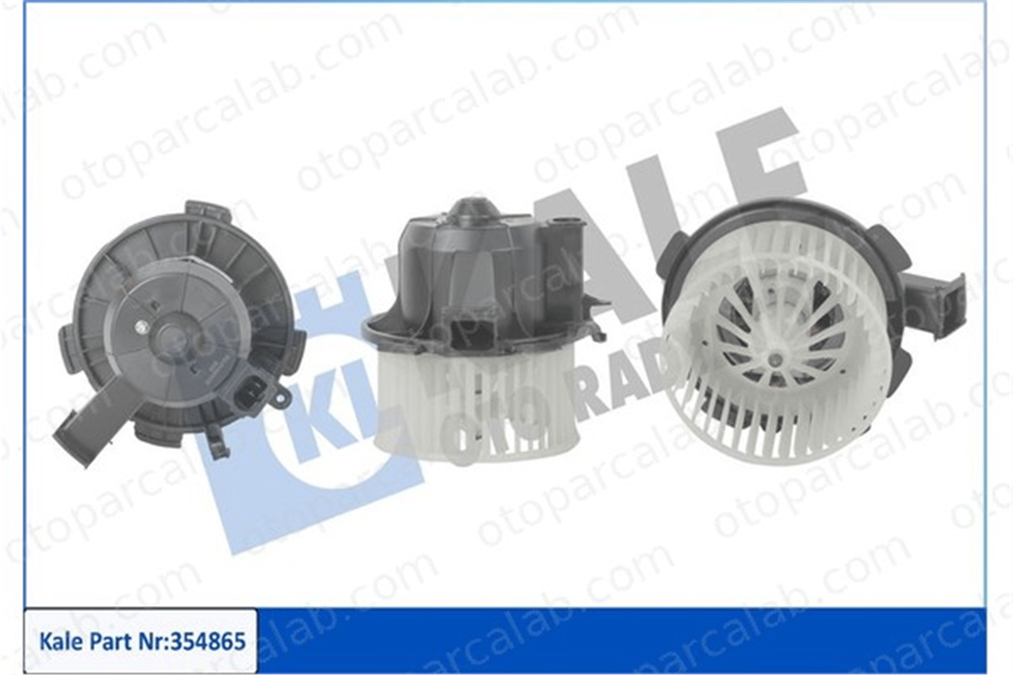 KALE 354865 Kalorifer Motoru DACIA DUSTER LODGY 272101366R