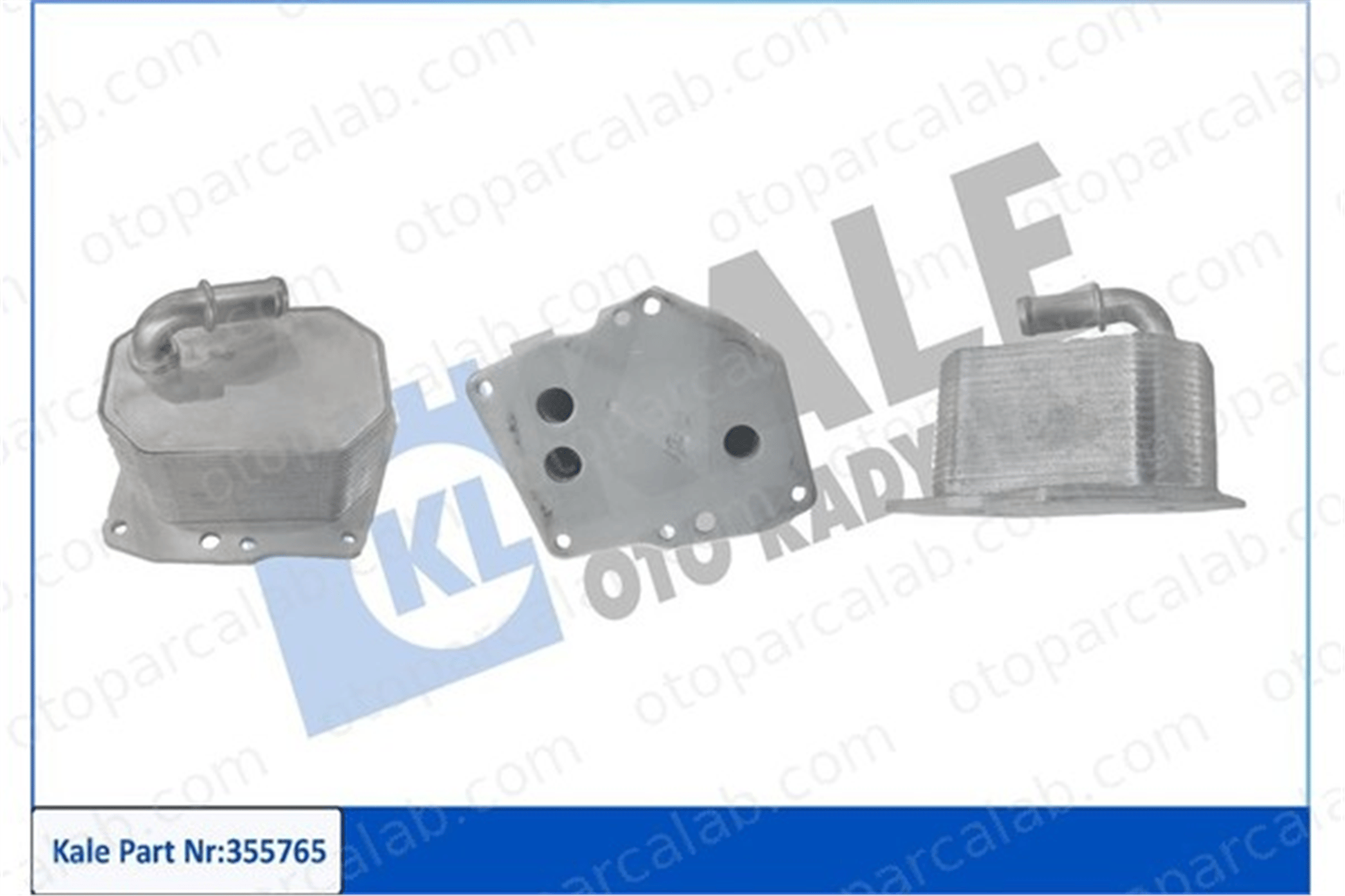 KALE 355765 Motor Yağ Soğutucu FORD RANGER BB3Q6B624EAP 1721337