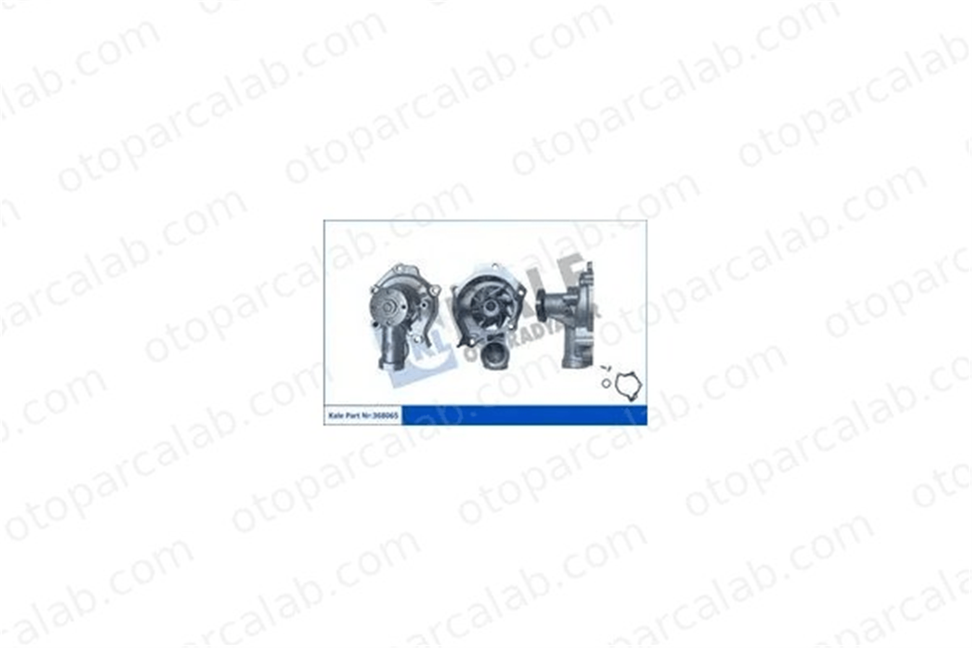 KALE 368065 Devirdaim Su Pompası HYUNDAI SANTA FÉ I SONATA IV 2510038002 2510038200