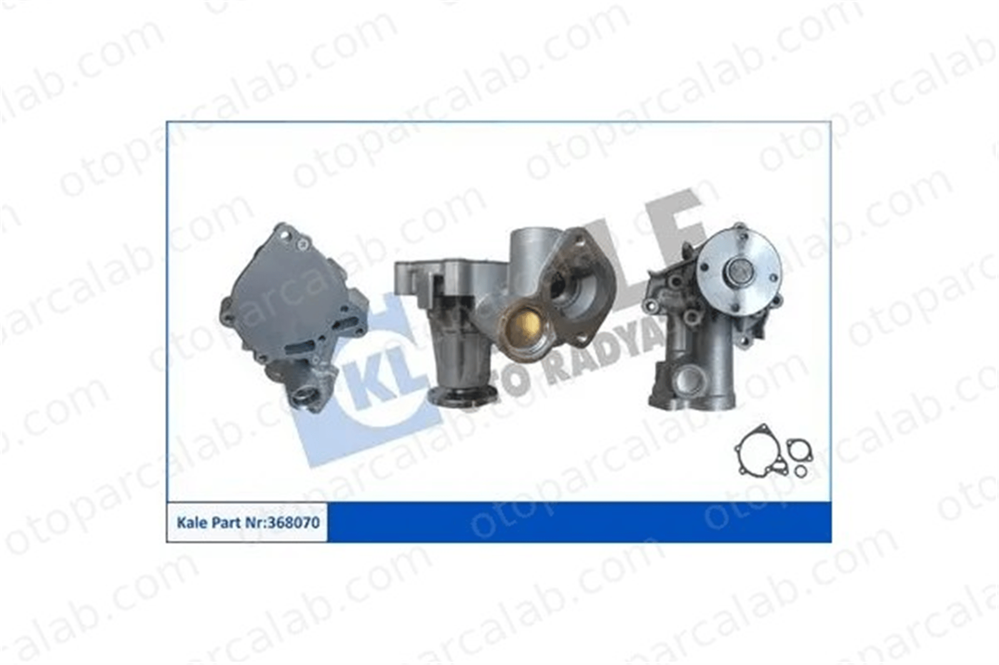 KALE 368070 Devirdaim Su Pompası MITSUBISHI L200 HYUNDAI H-1 / STAREX Minibüs/Otobüs 2510042000 MD972001