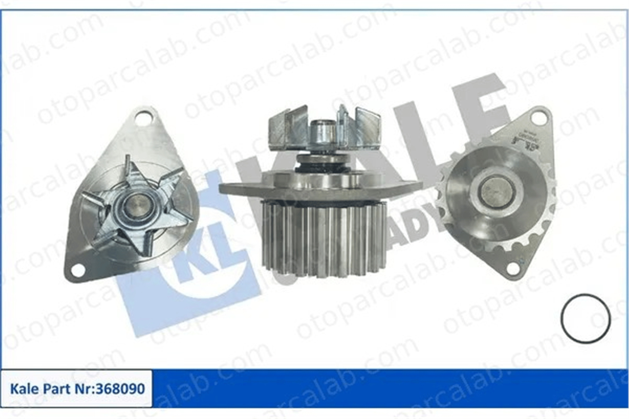 KALE 368090 Devirdaim Su Pompası CITROËN AX PEUGEOT 205 II 1201E3E111223 9451001263