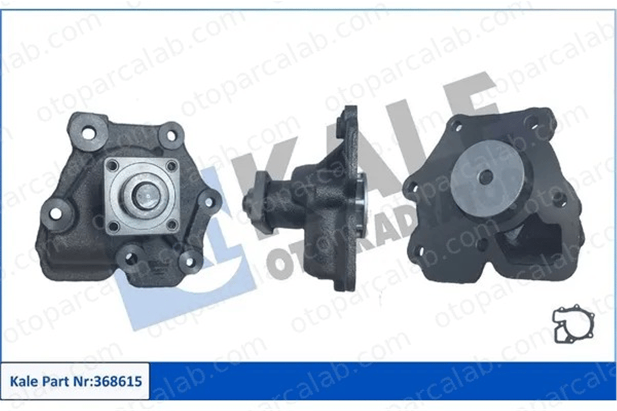 KALE 368615 Devirdaim Su Pompası FORD TRANSIT Minibüs/Otobüs TRANSIT Panelvan/Van 914F8501AA 6193667
