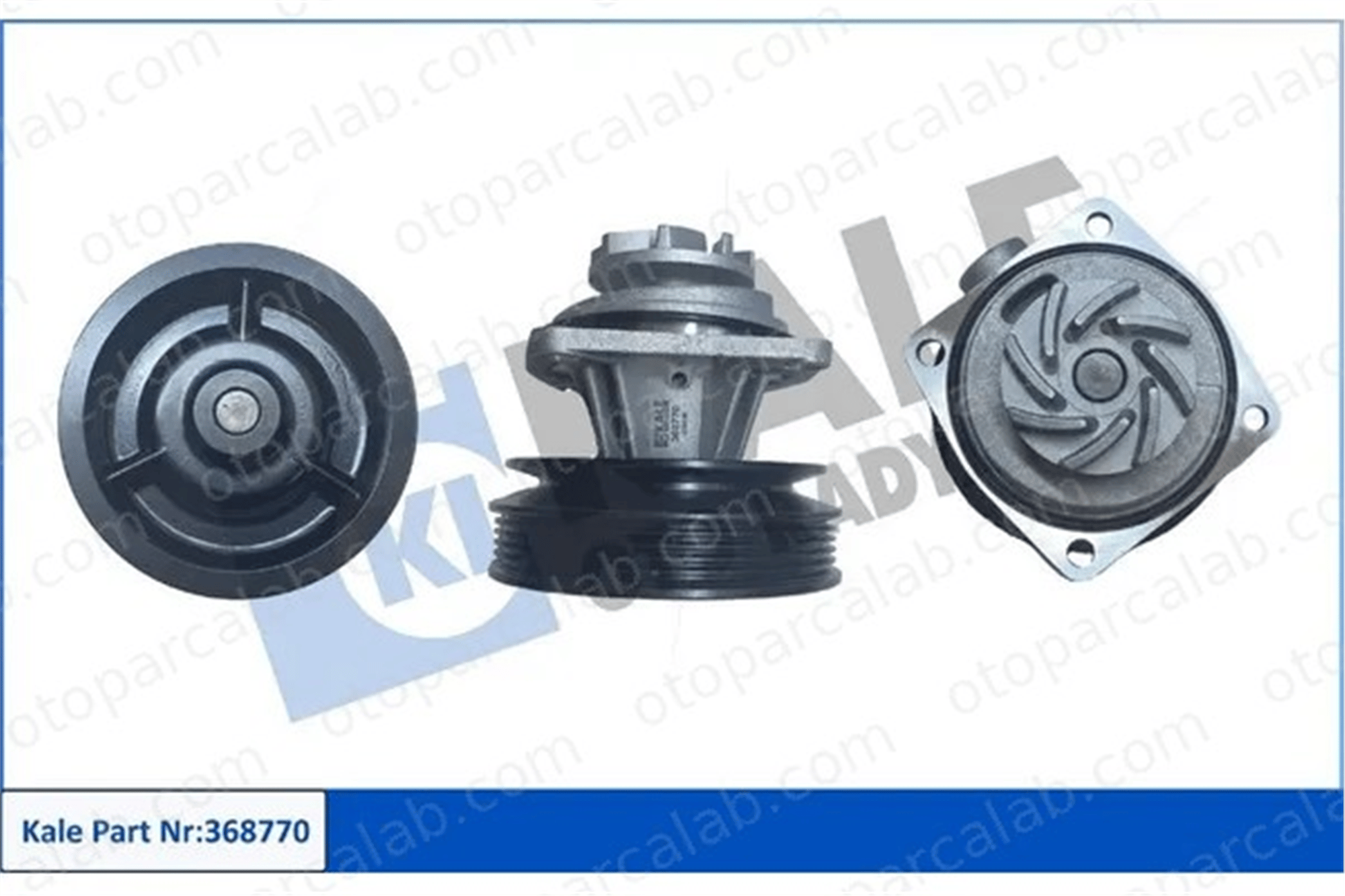 KALE 368770 Devirdaim Su Pompası FIAT TEMPRA S.W. PUNTO 46437916 71737979