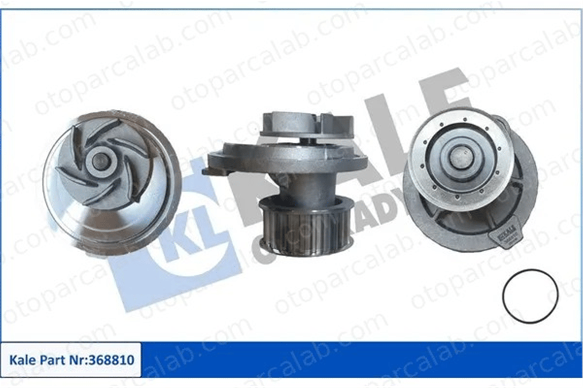KALE 368810 Devirdaim Su Pompası OPEL ASTRA F Station wagon ASTRA F 1334017 1334038