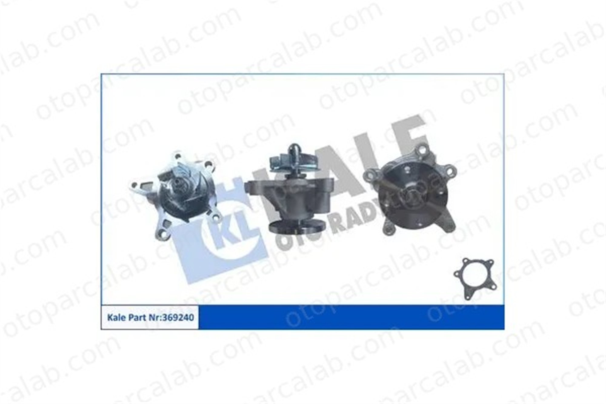 KALE 369240 Devirdaim Su Pompası HYUNDAI i30 i30 Station wagon 251002B700 2510003041