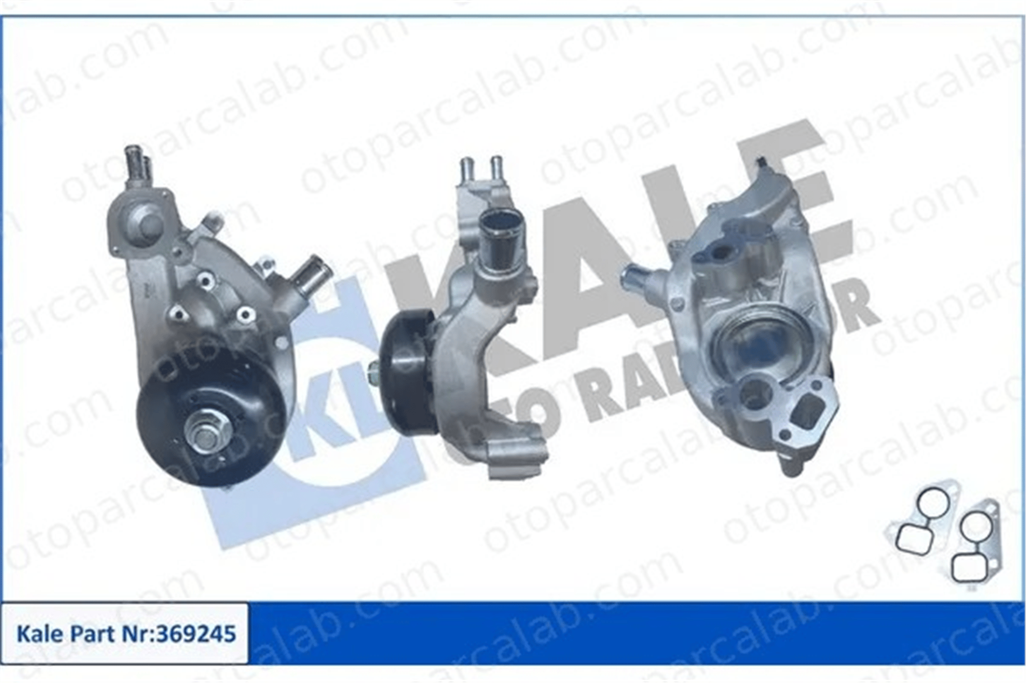 KALE 369245 Devirdaim Su Pompası CHEVROLET AVALANCHE SILVERADO 1500 19253263 12600767