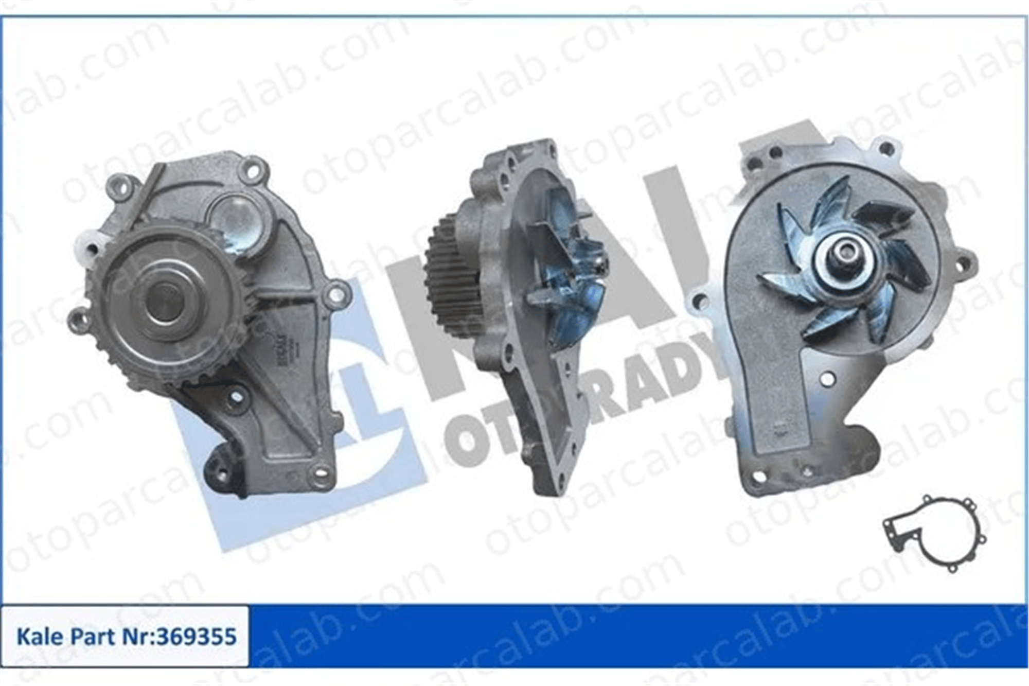 KALE 369355 Devirdaim Su Pompası CHERY A3 Hatchback 484FC1307010 484FC1307010BA