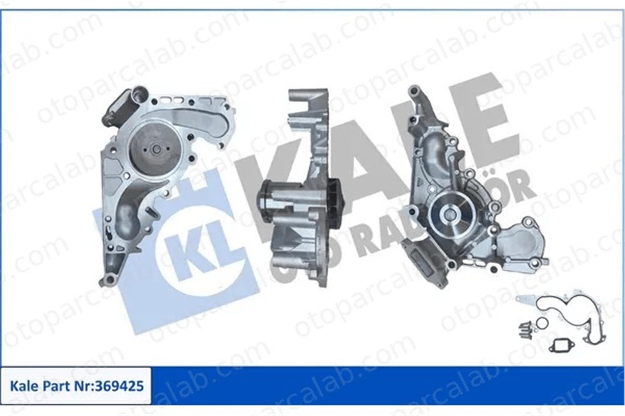 KALE 369425 Devirdaim Su Pompası LEXUS LS GS 1610009200 1610050010