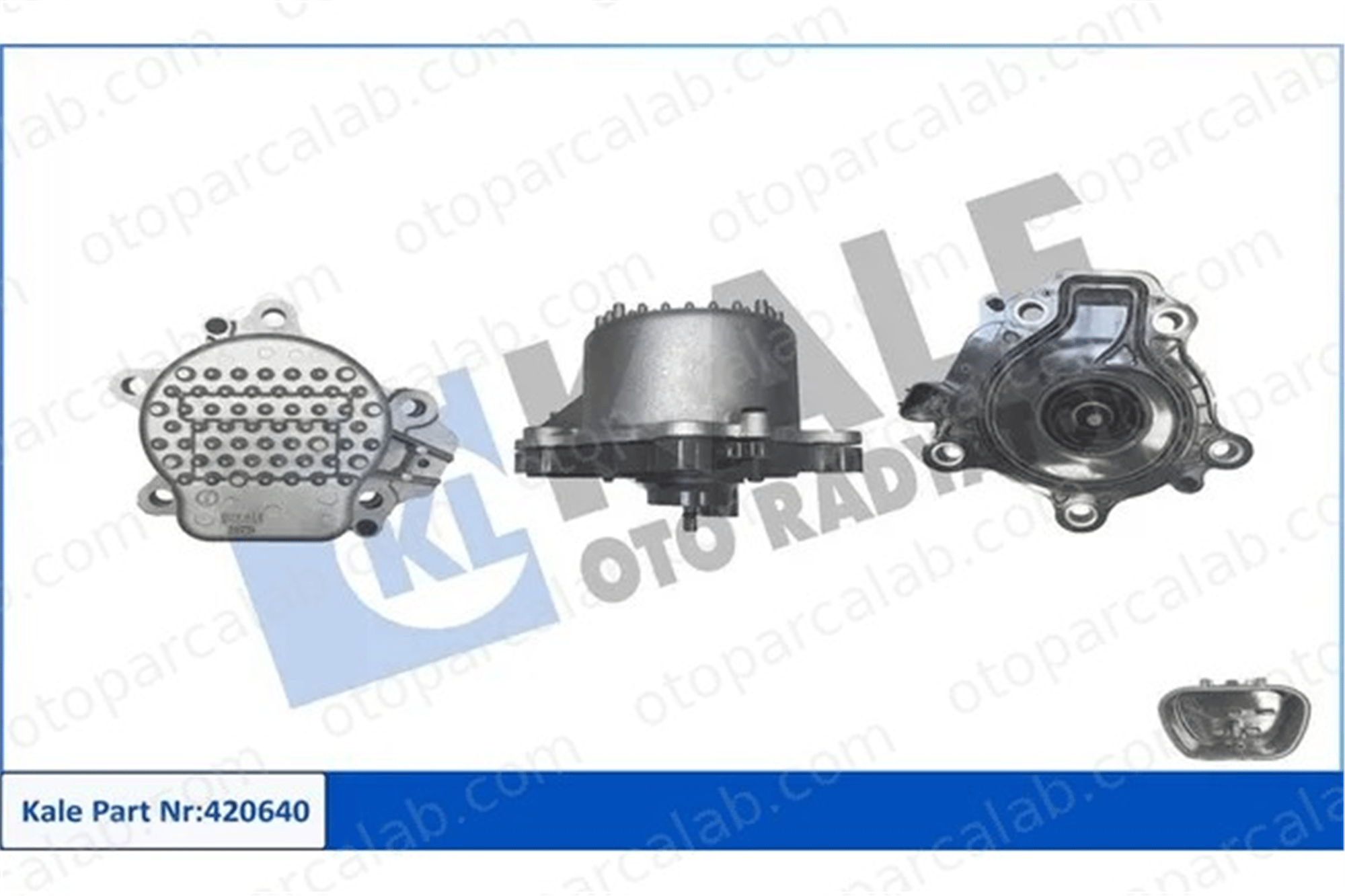 KALE 420640 Devirdaim Ek Su Pompası TOYOTA C-HR C-HR VAN 161A039035 T161A03903500