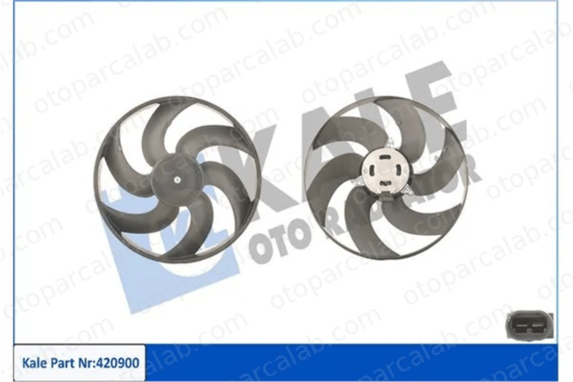 KALE 420900 Radyatör Fan ve Motoru RENAULT CLIO I CLIO I Kasa/eğik arka 7700784652 7700804293