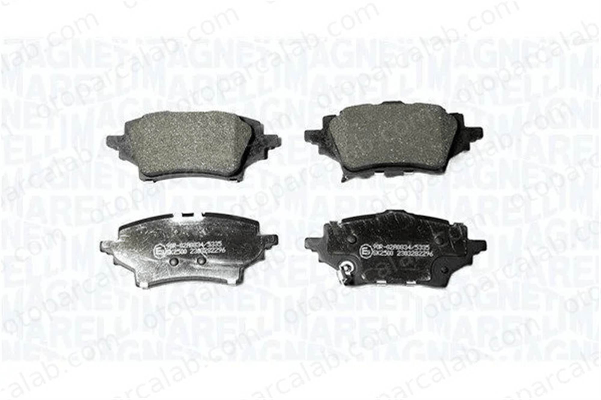 KALE BALATA 26153 158 05 Fren Disk Balata Arka TOYOTA COROLLA Sedan COROLLA Hatchback 446602401 04466-02401